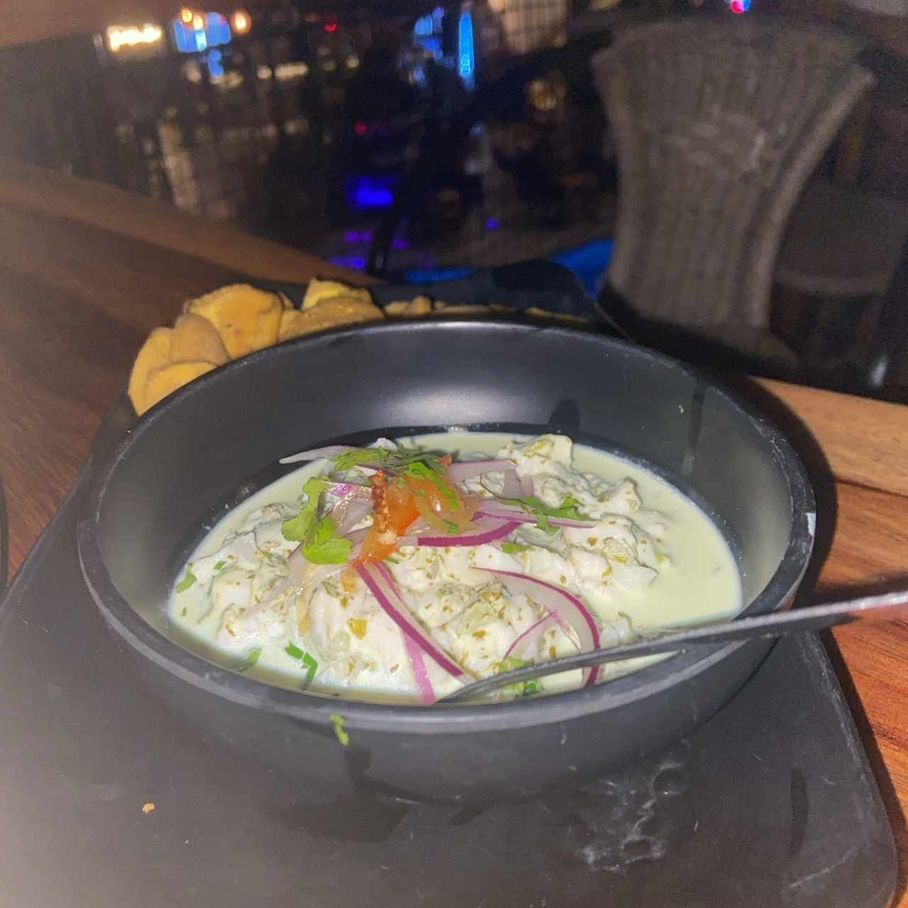 Ceviches - Alioli de Cilantro