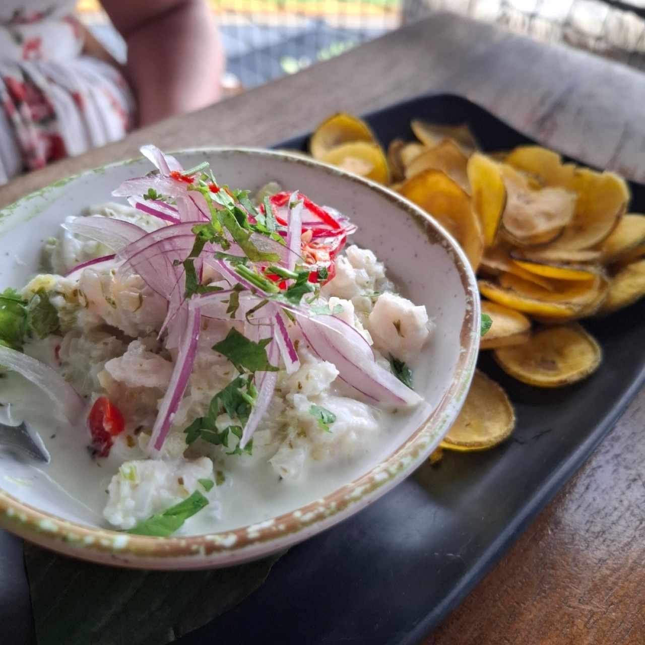 Ceviches - Alioli de Cilantro