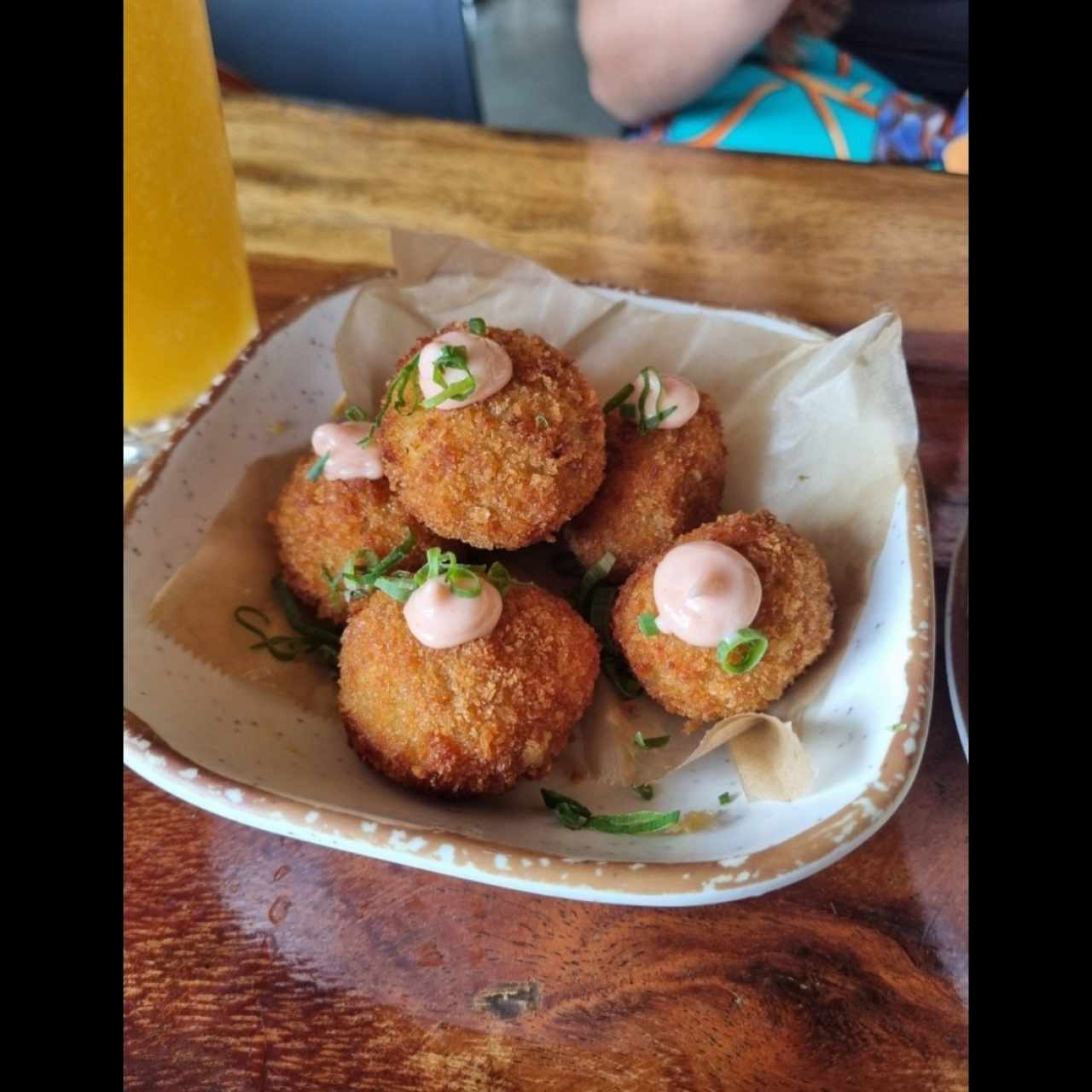 Empezamos Con: - Croquetas de Platano