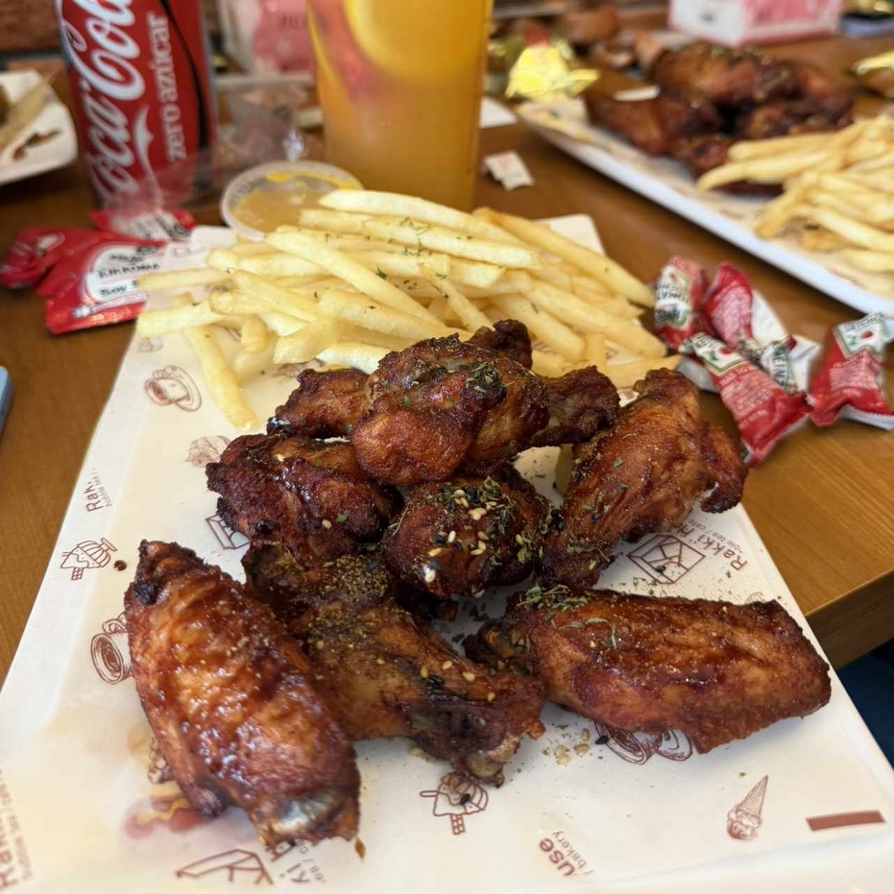 Aperitivo - Alitas bbq