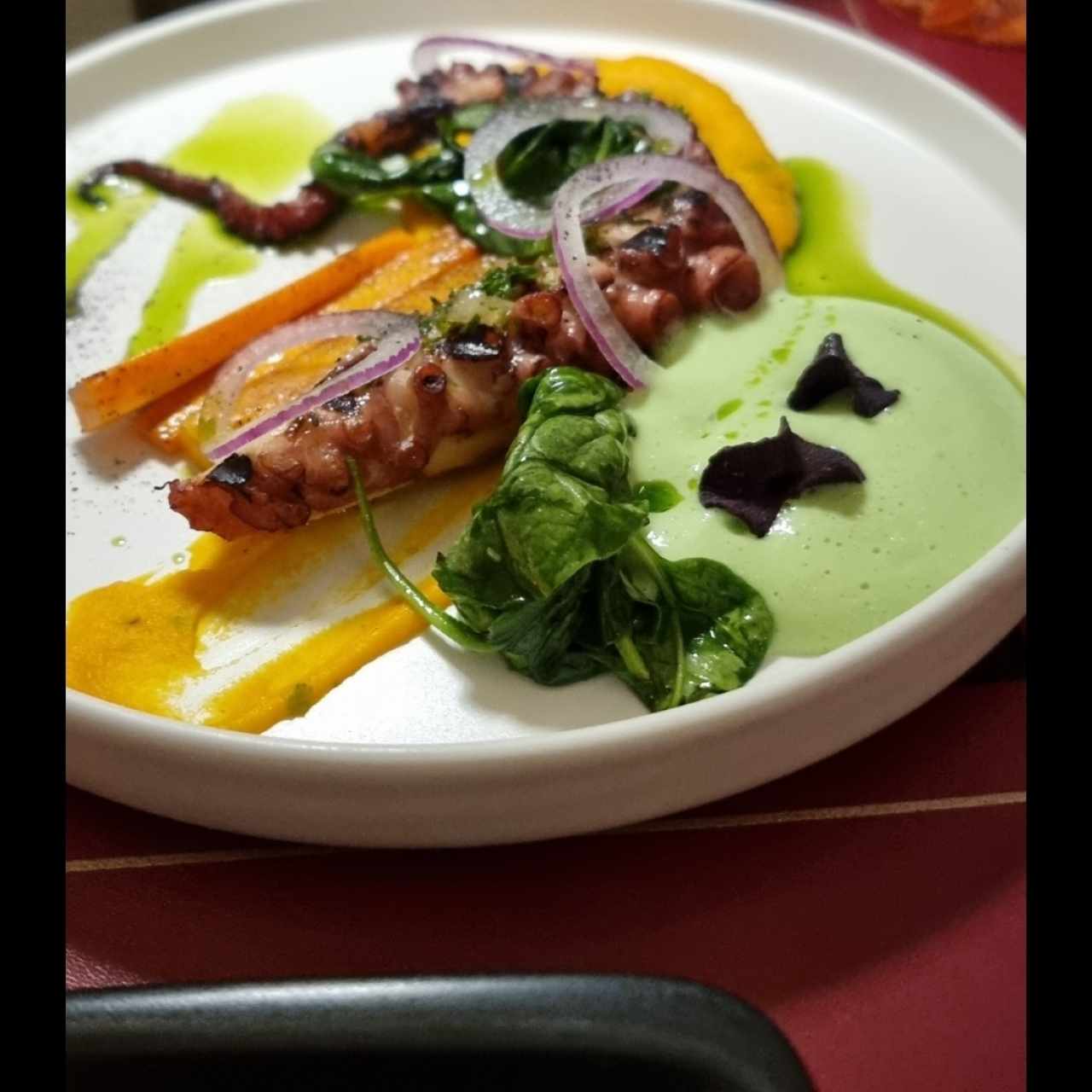 Entrada de pulpo a la parrilla