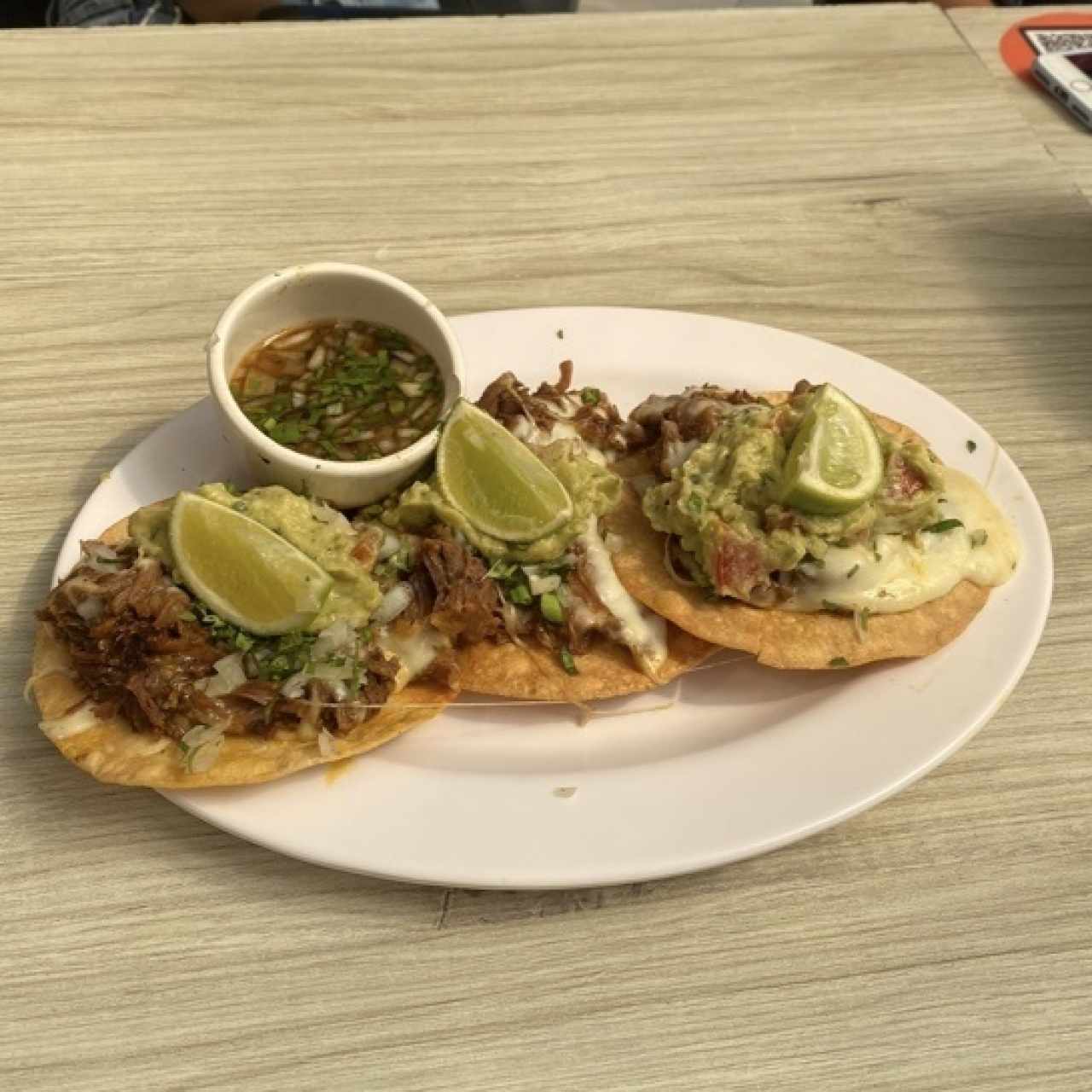 Orden de tacos al pastor