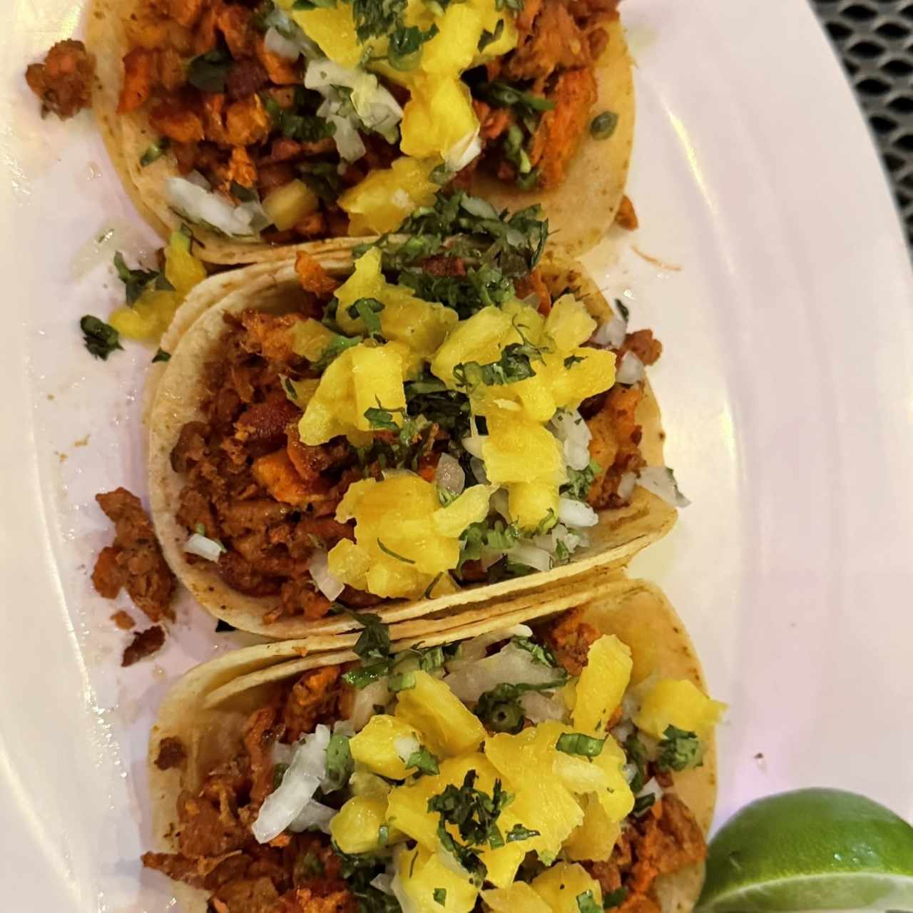 Orden de tacos al pastor