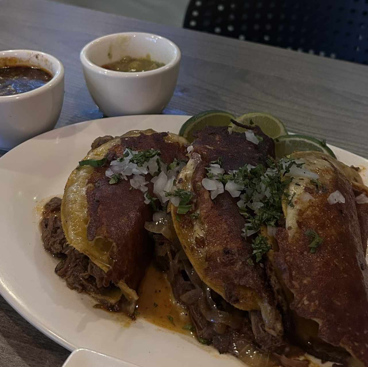 Orden de tacos de birria