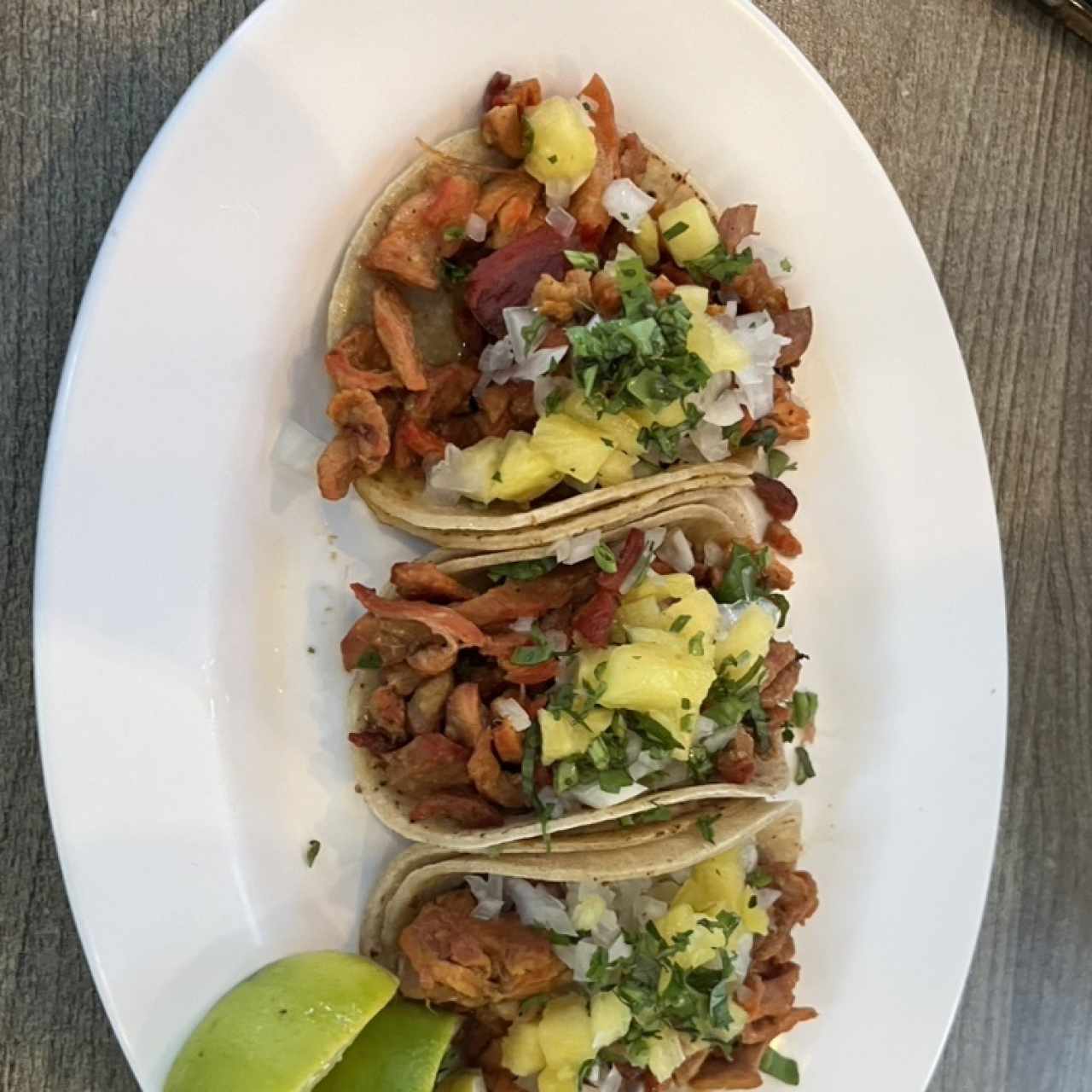 Orden de tacos al pastor