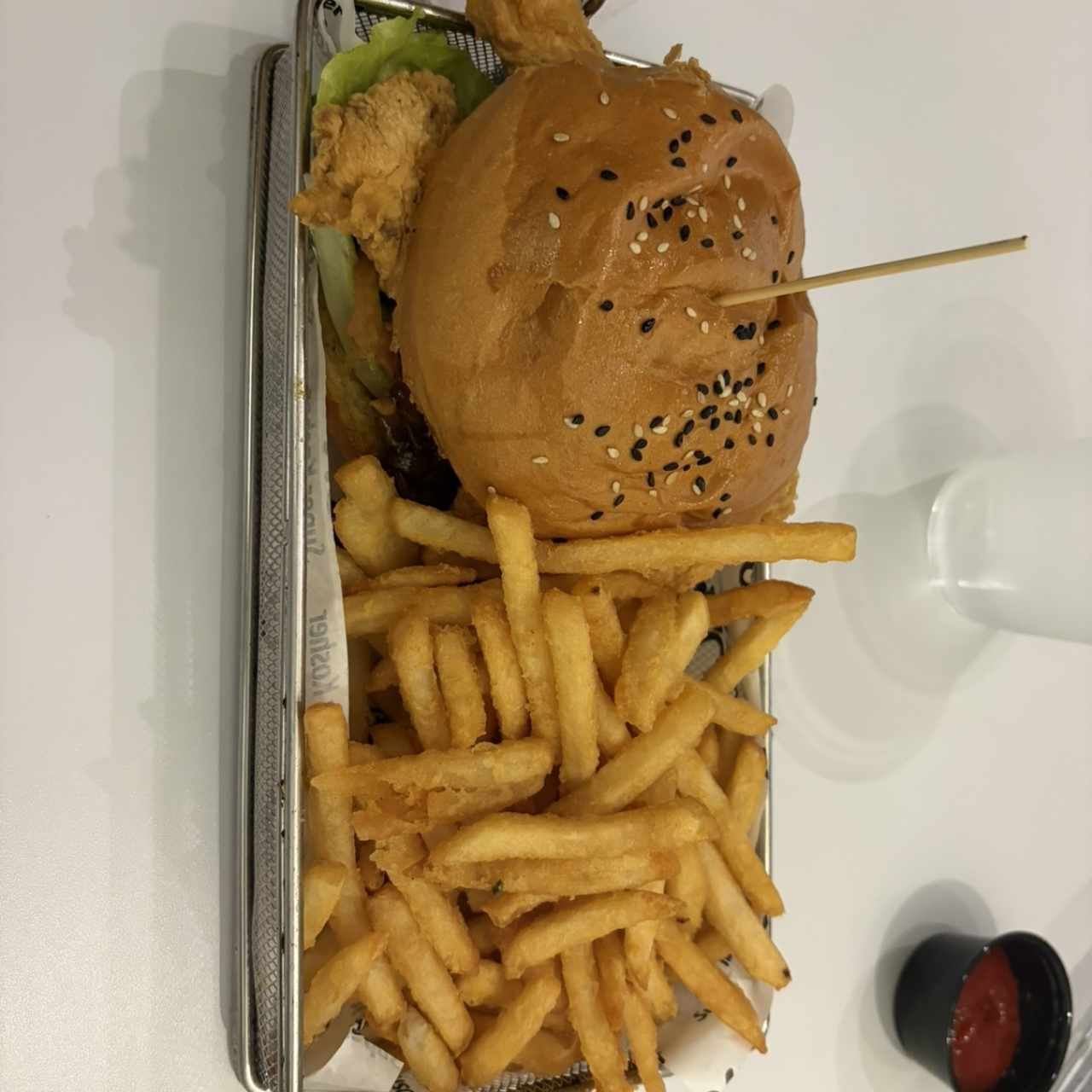 Hamburguesa de Pollo Doble