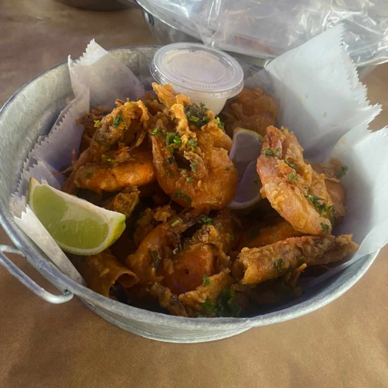 Camarones spicy