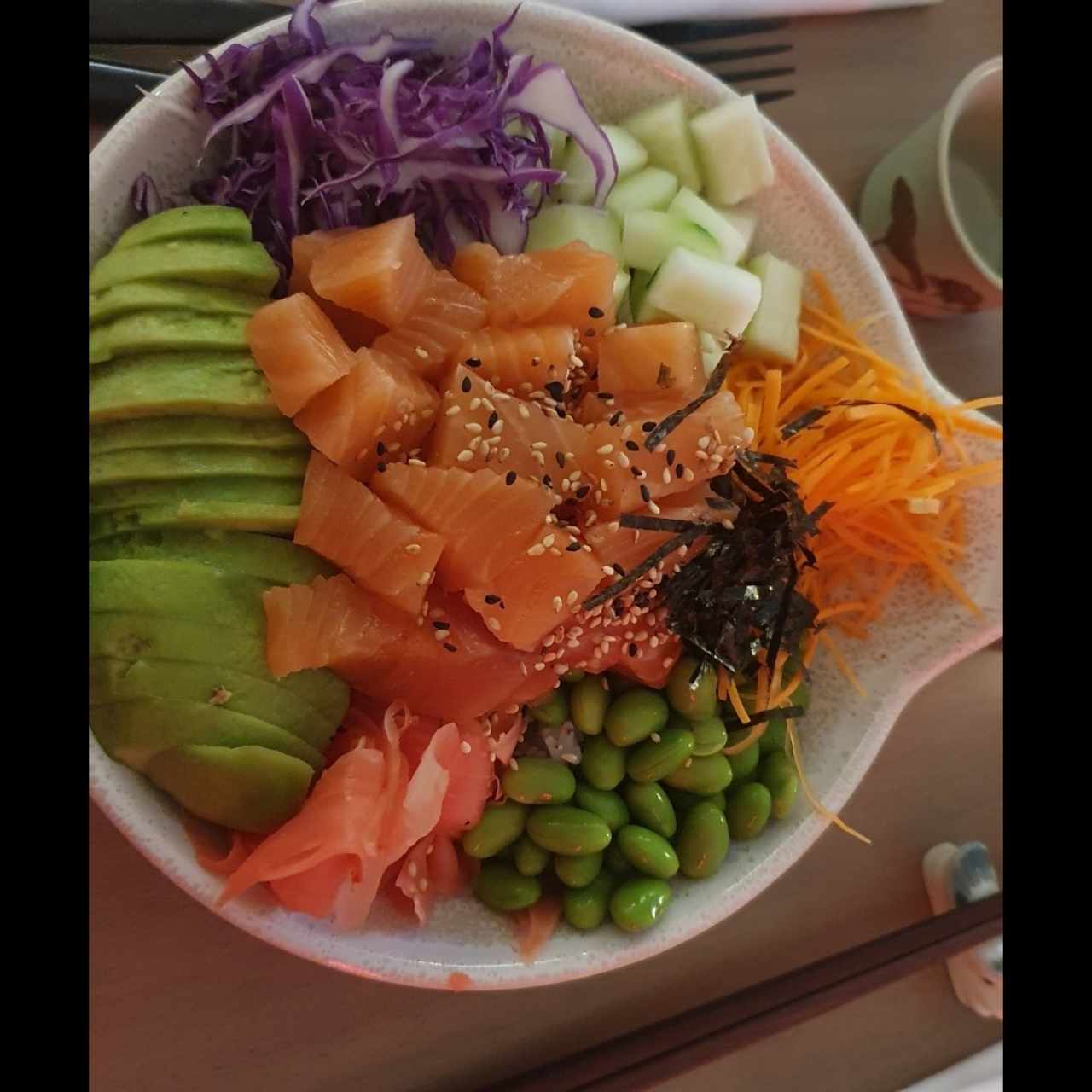 Poke de Salmón 