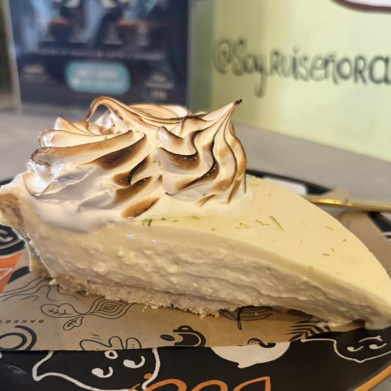 Pie de limón o Maracuya