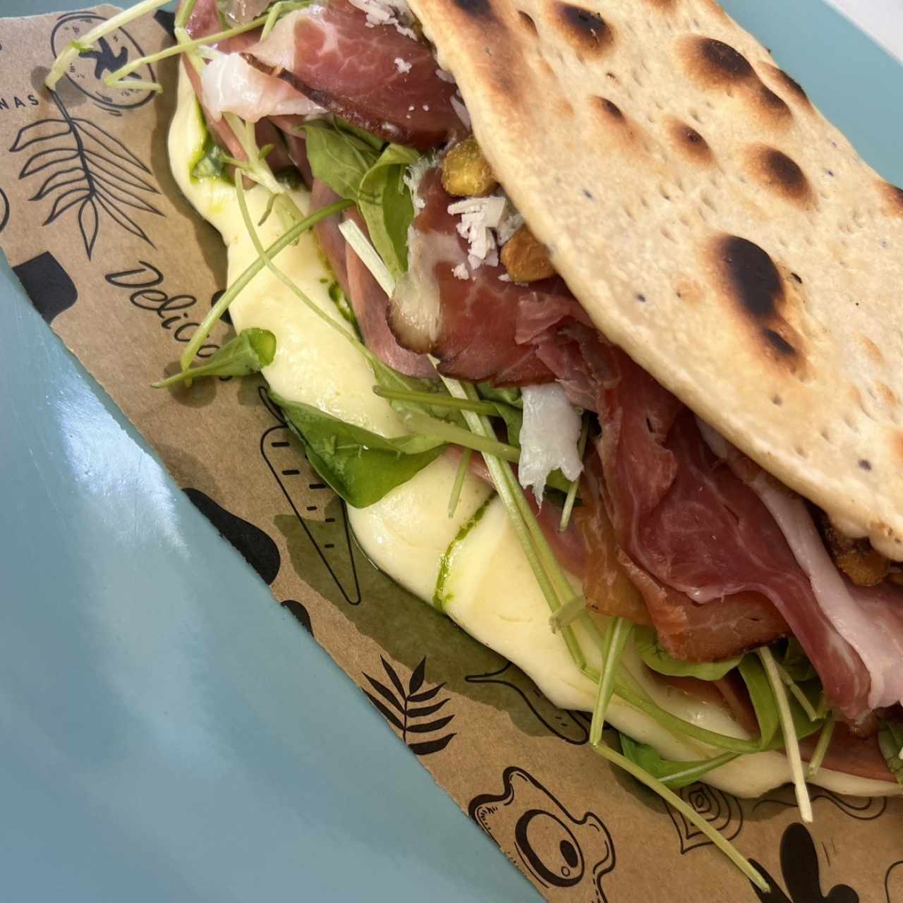 Panini de motadella 