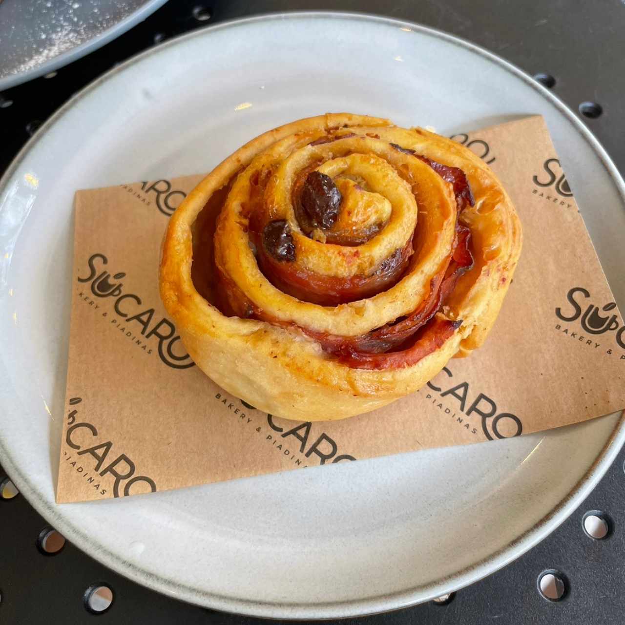 Pan de jamon navideño 