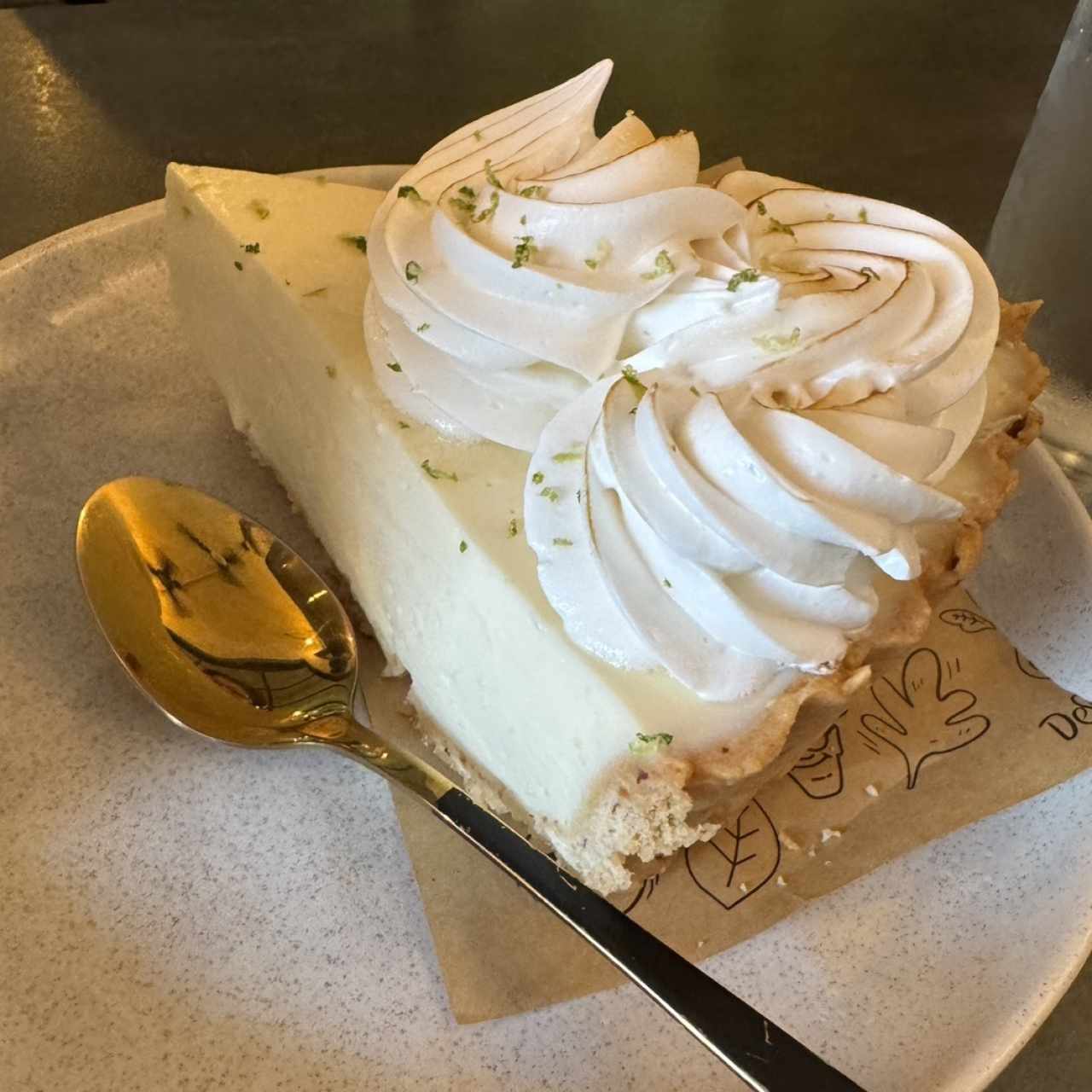 Pie de limón o Maracuya