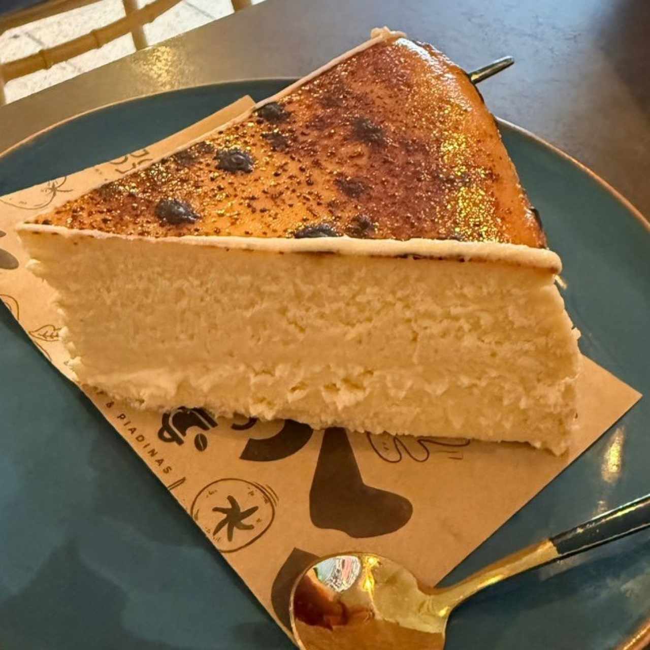 Postres - Cheesecake de Vasca