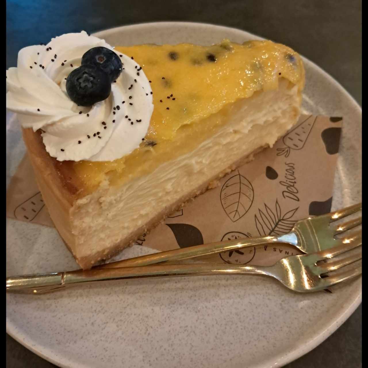 Cheesecake de Maracuya