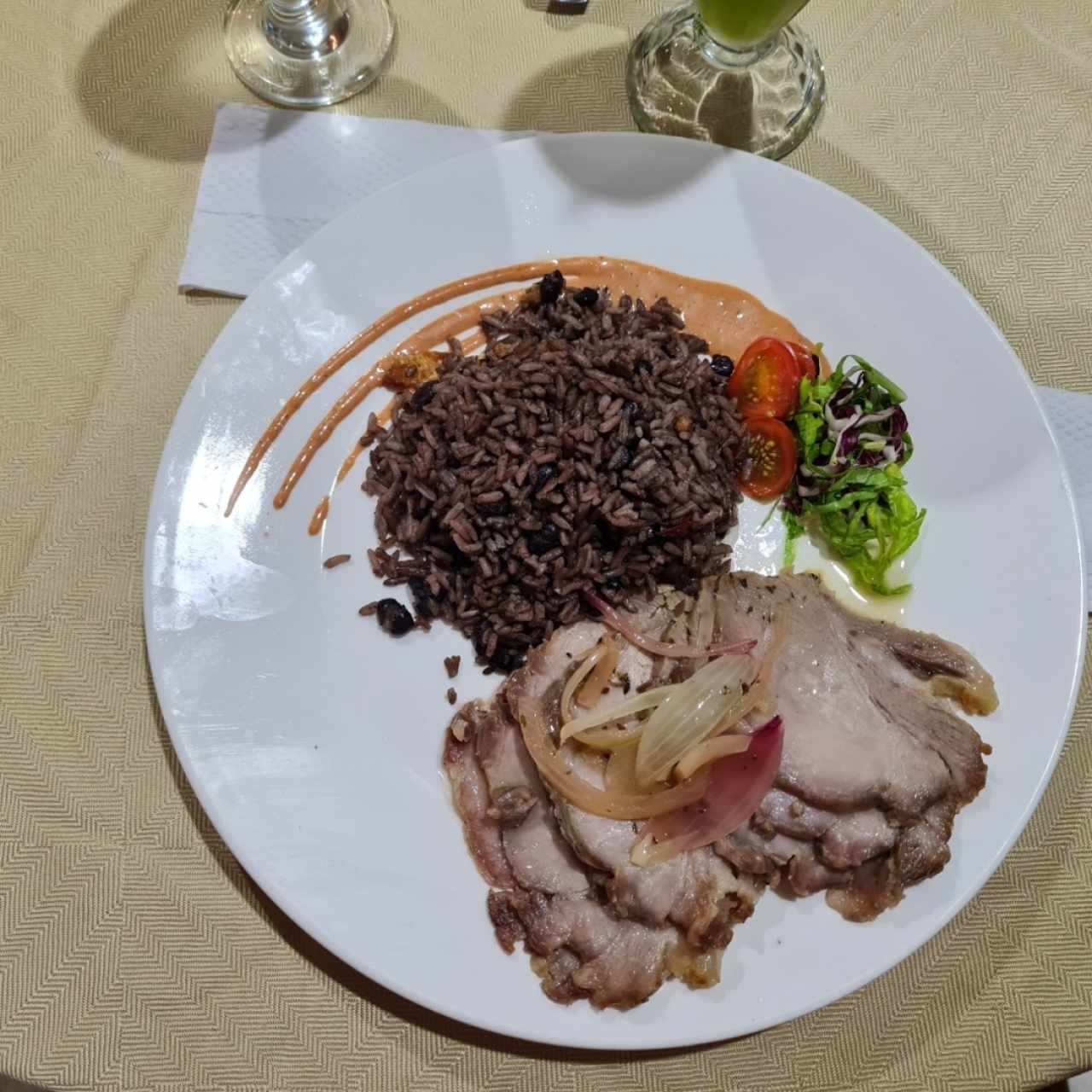 arroz cangri con puerco