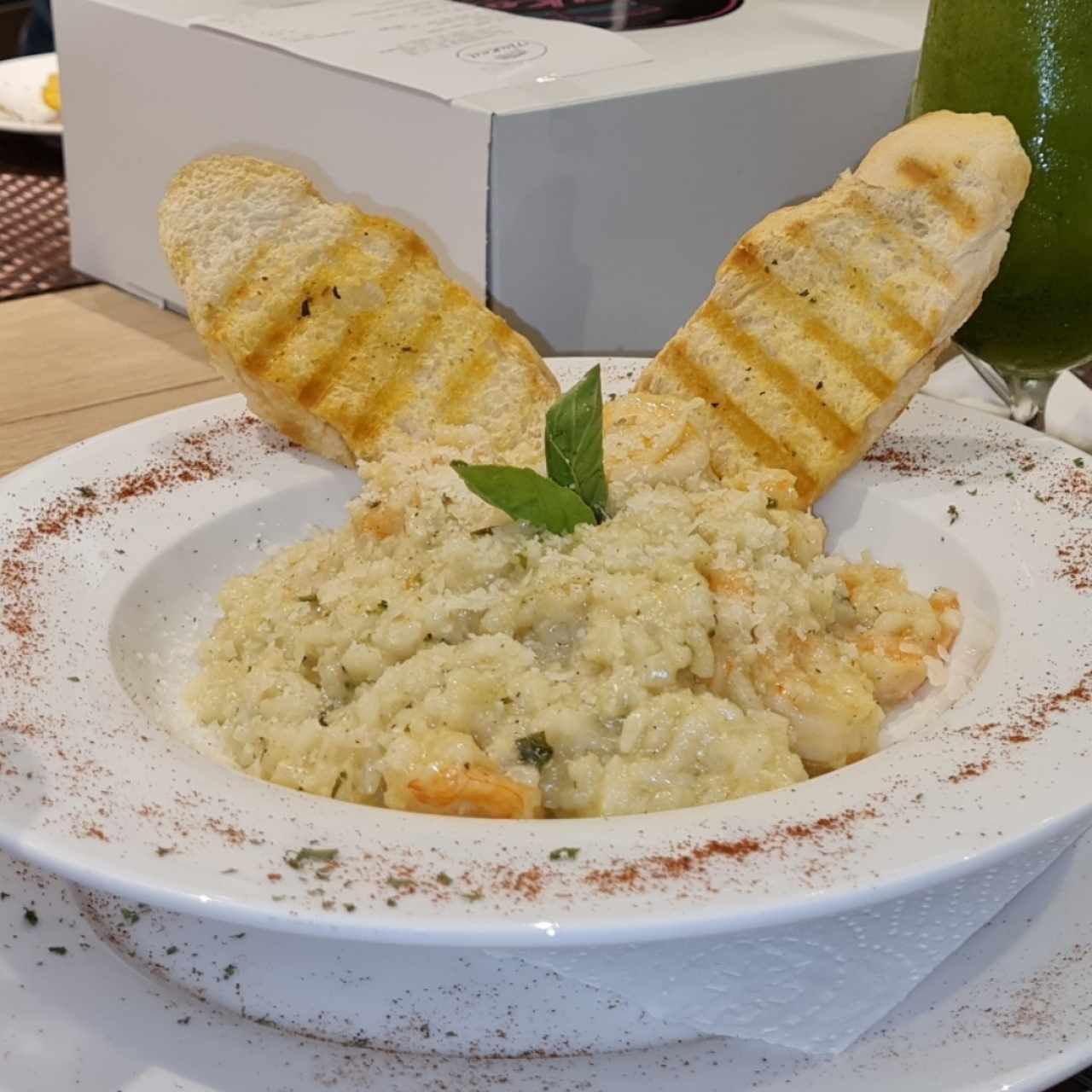 Risotto - Risotto con Camarones