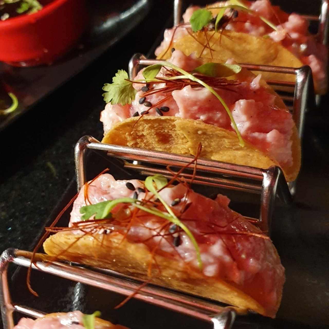 Raw Bar - Tuna Tacos