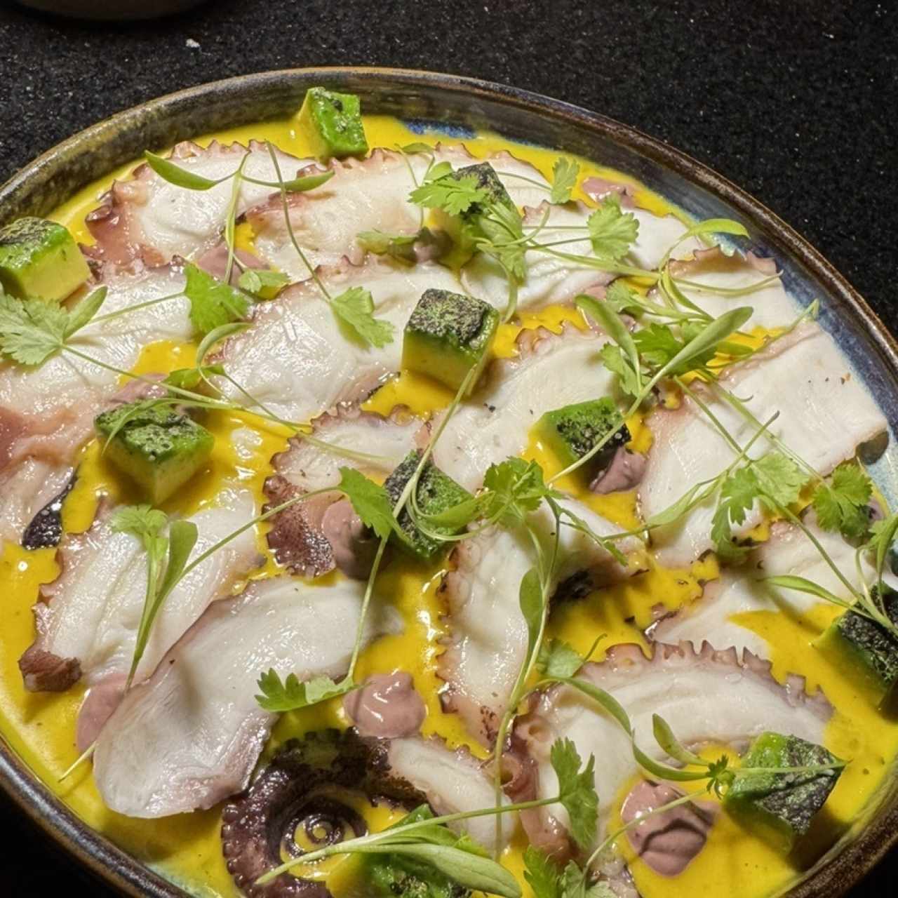 Tiradito de Pulpo