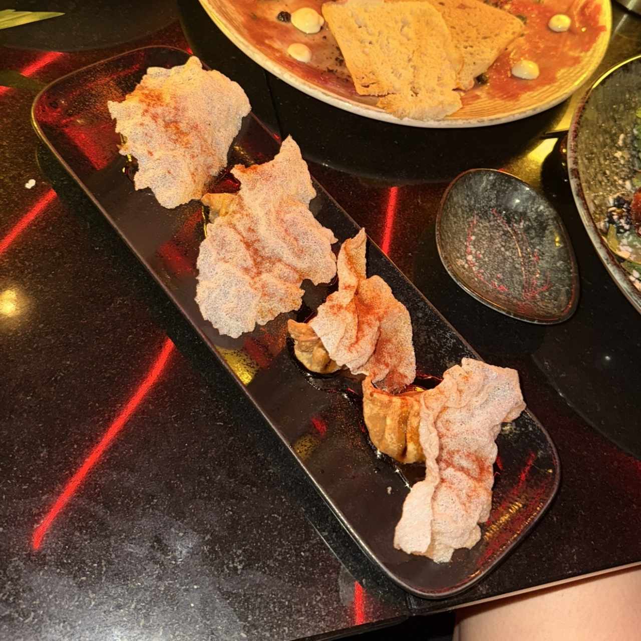 To Share - Spicy veggie gyozas