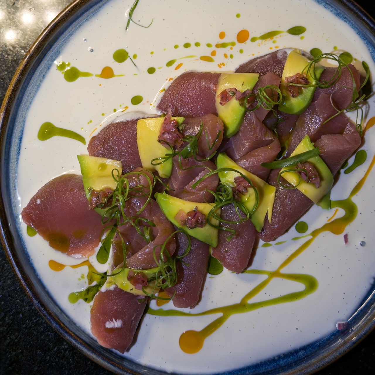 Tiradito de Atún Yellowfin