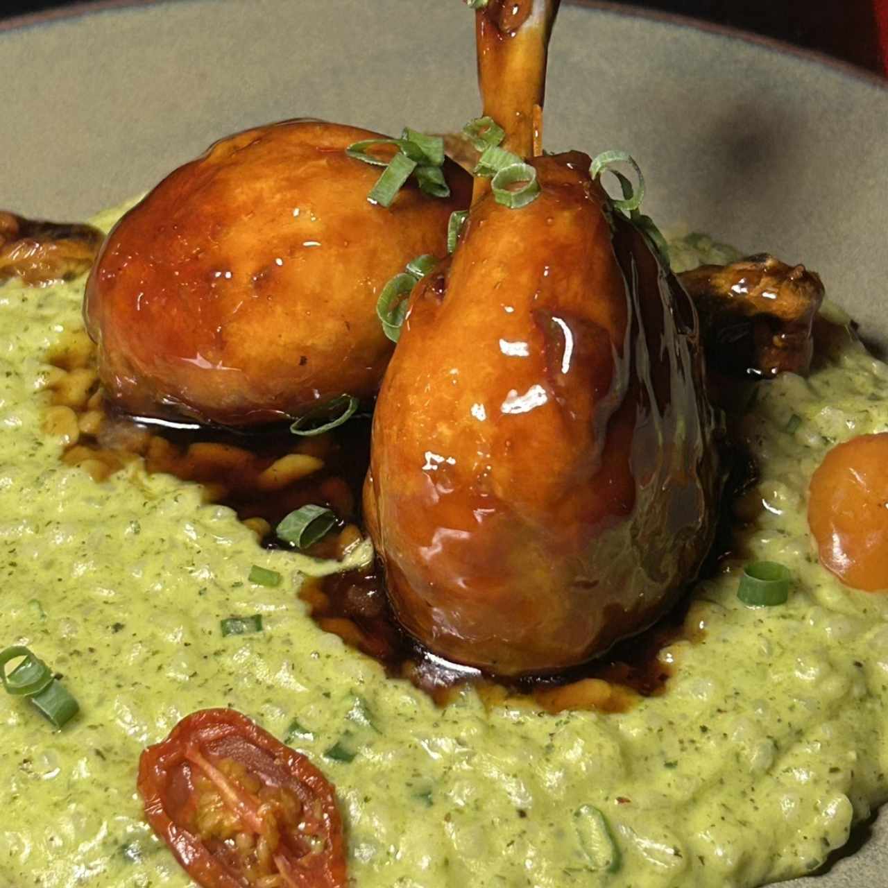 Pollo al jardin