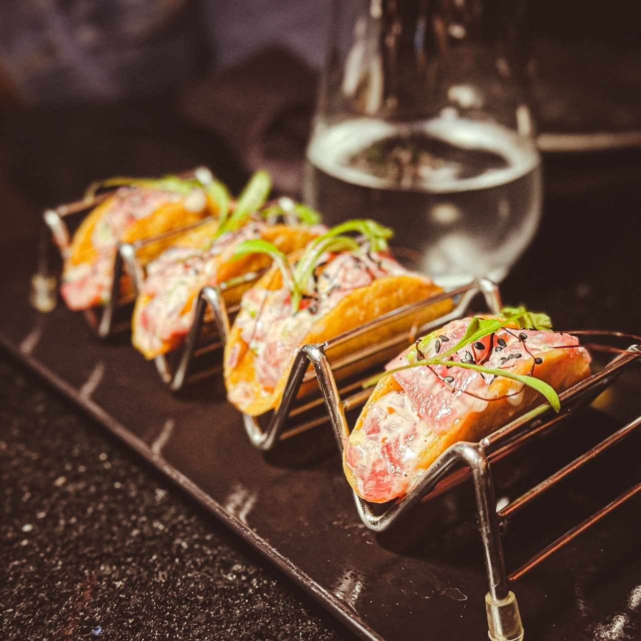 Raw Bar - Tuna Tacos