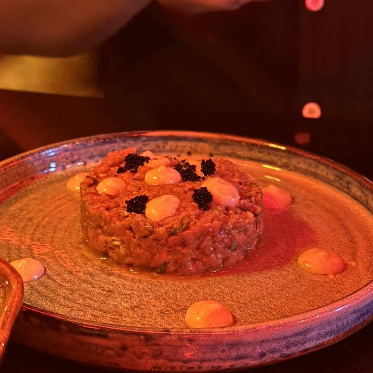 Tartare de Res con Tobiko Negro