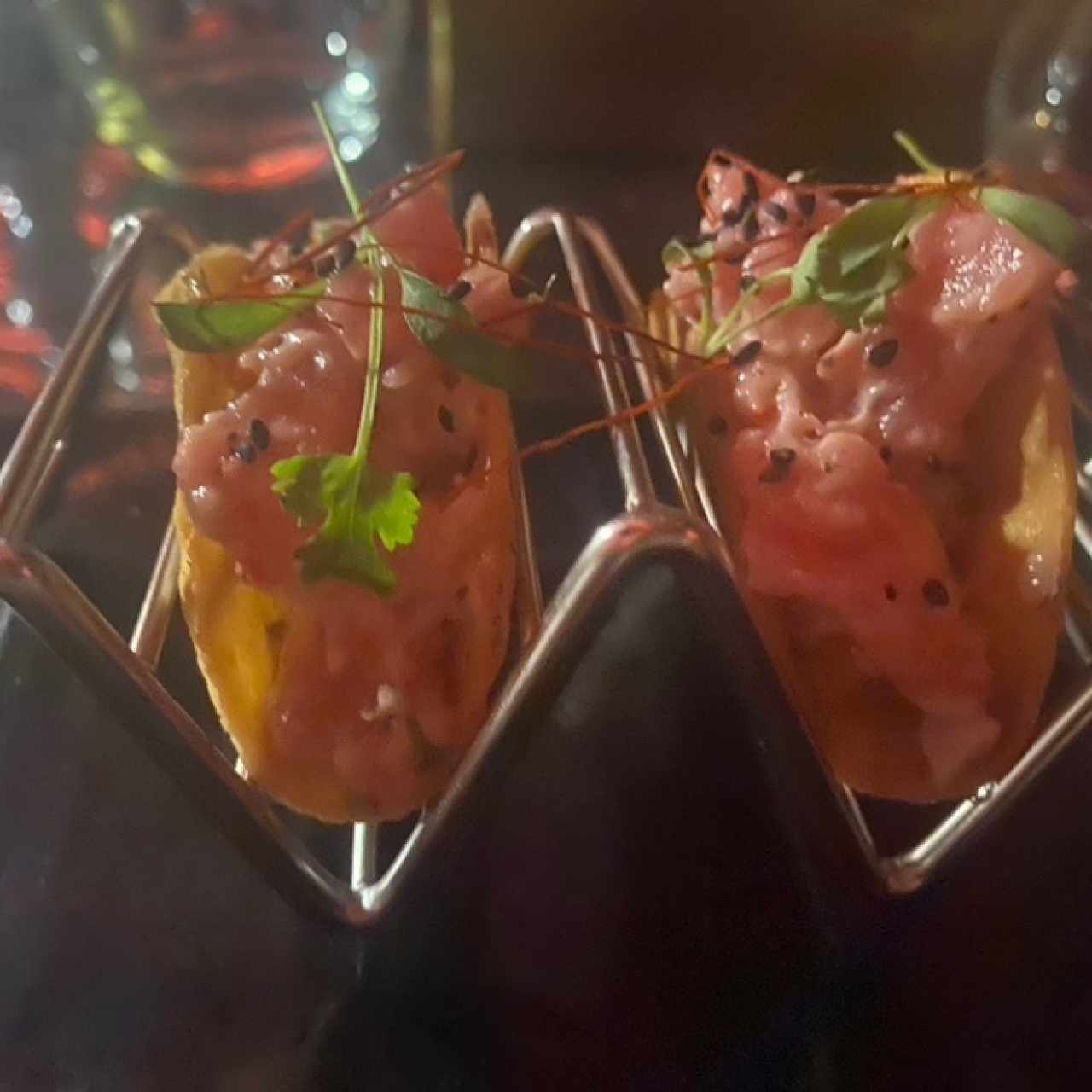 Raw Bar - Tuna Tacos