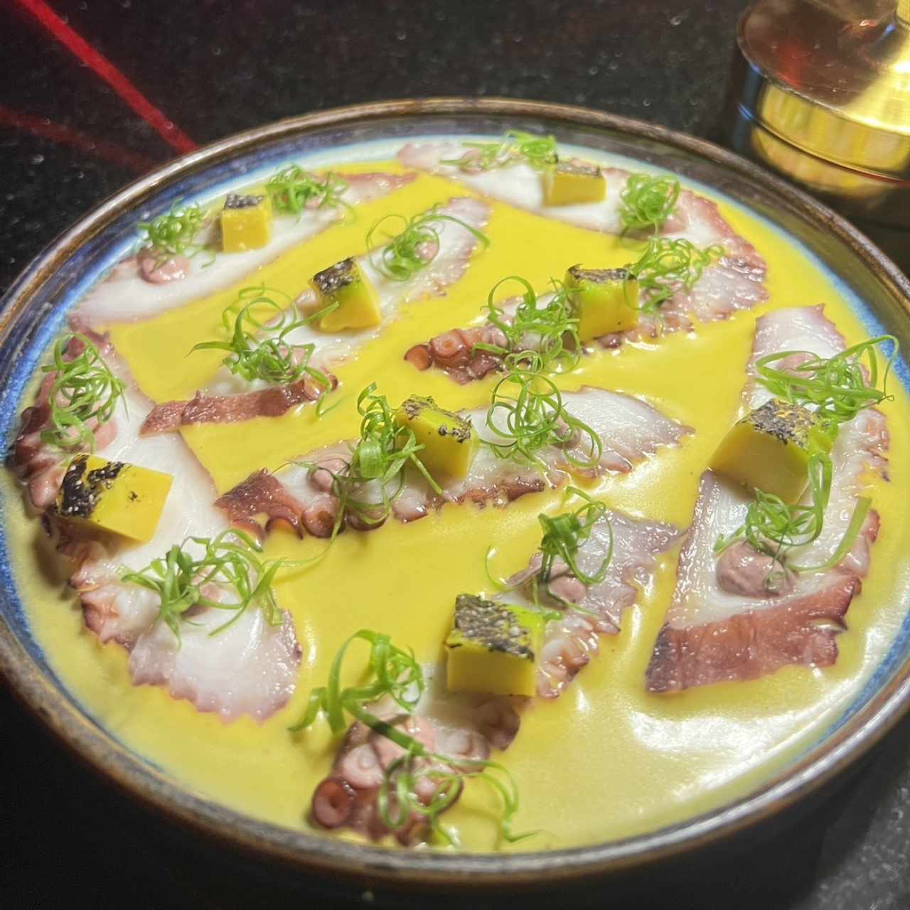 Tiradito de Pulpo