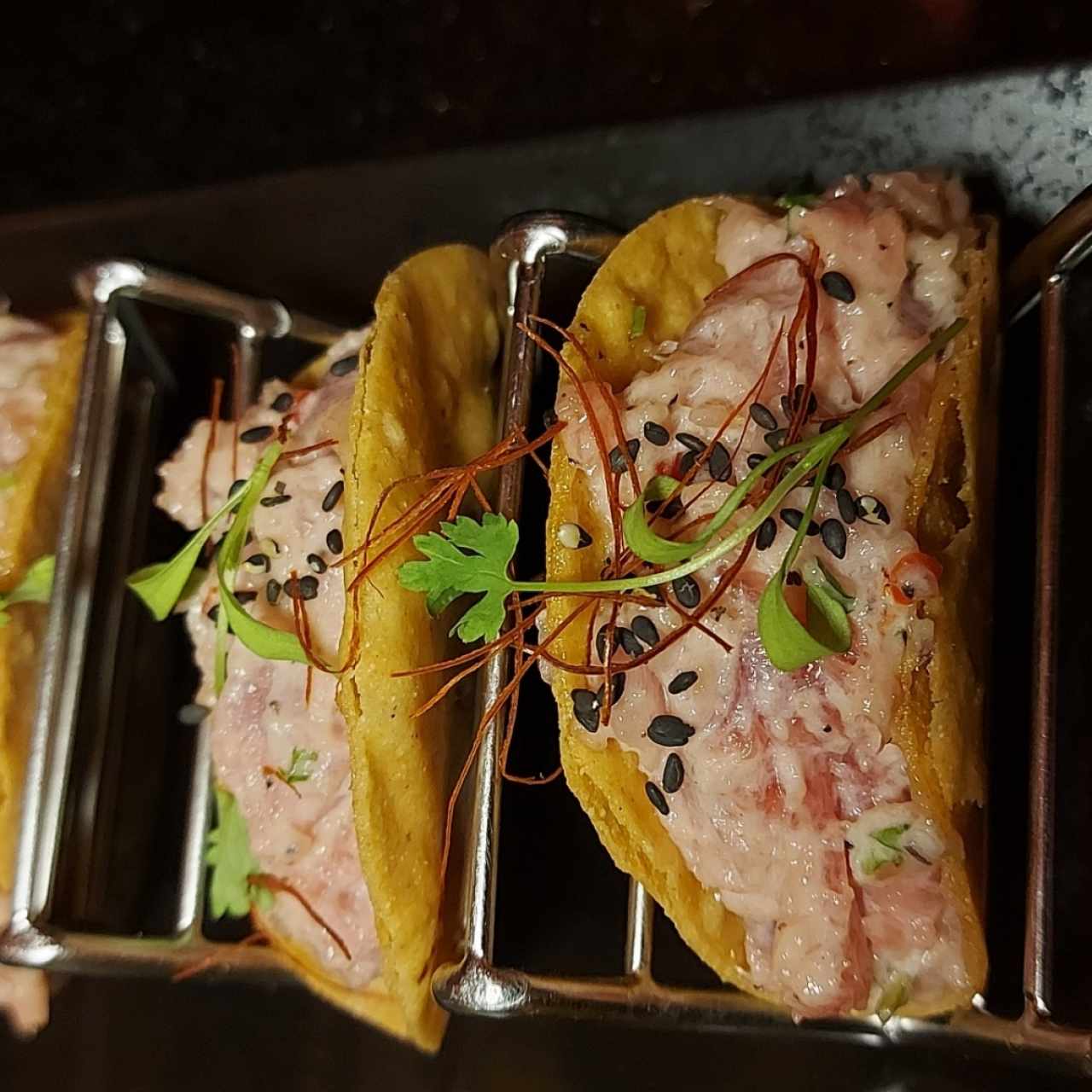 Raw Bar - Tuna Tacos