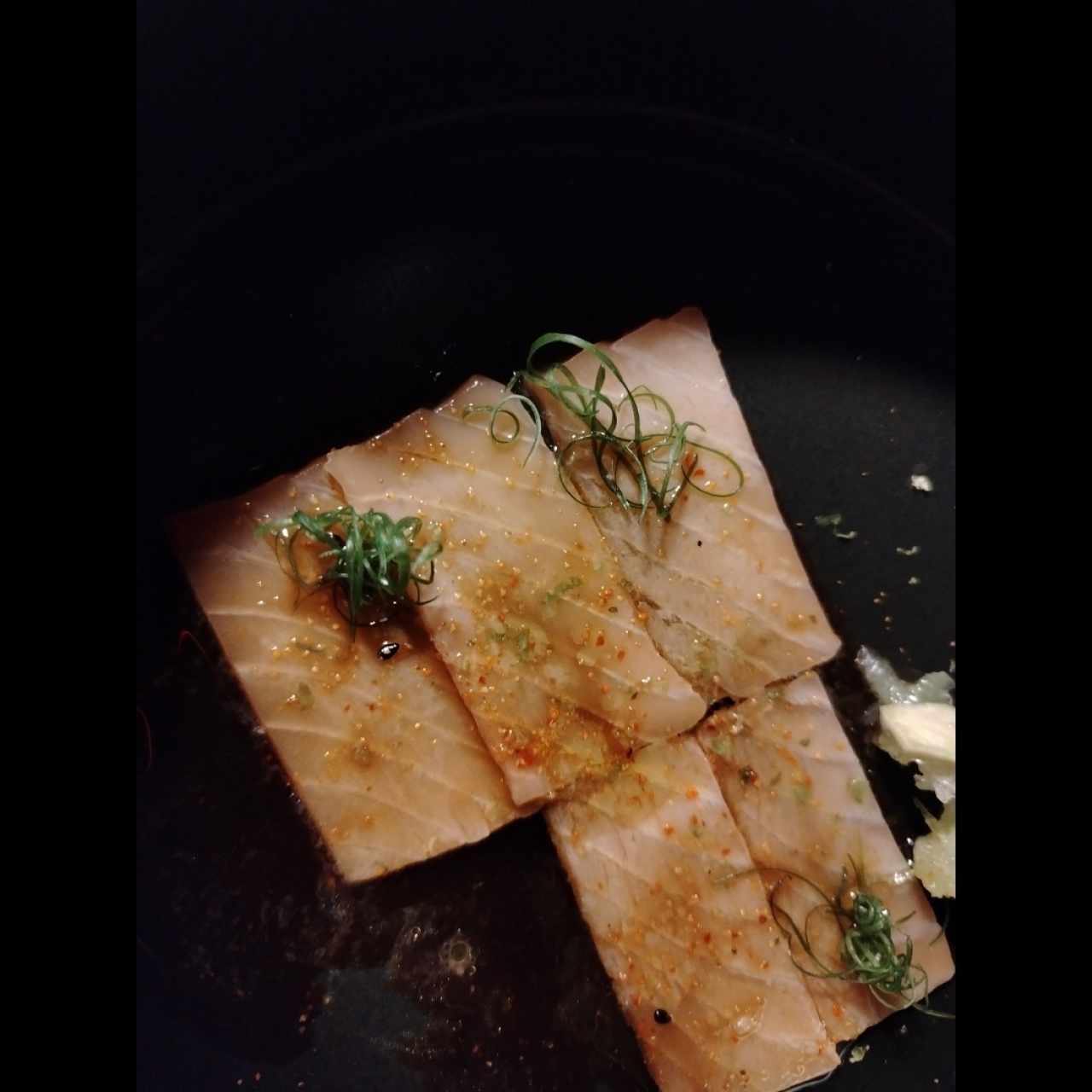 Tiradito de salmon