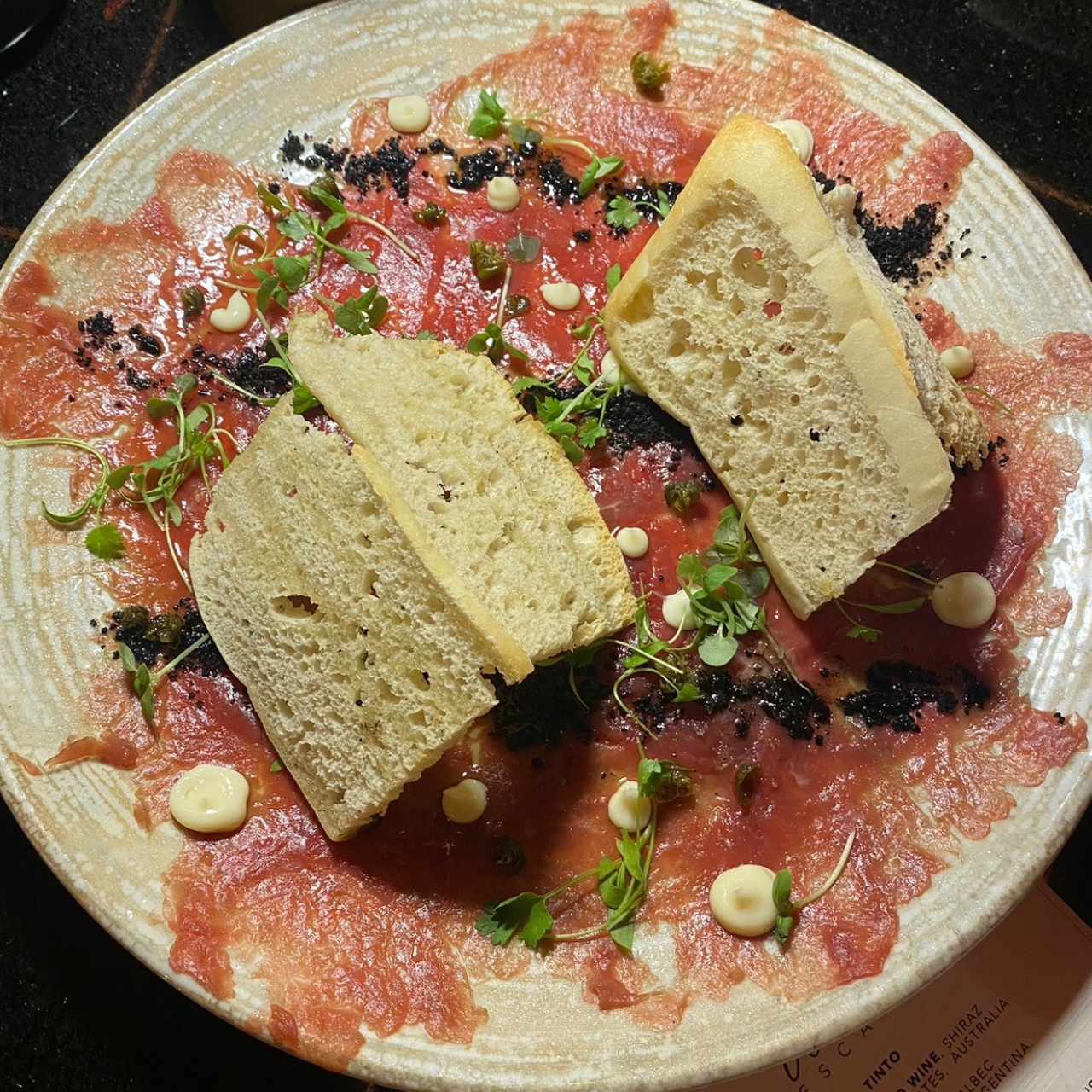 Carpaccio de Res