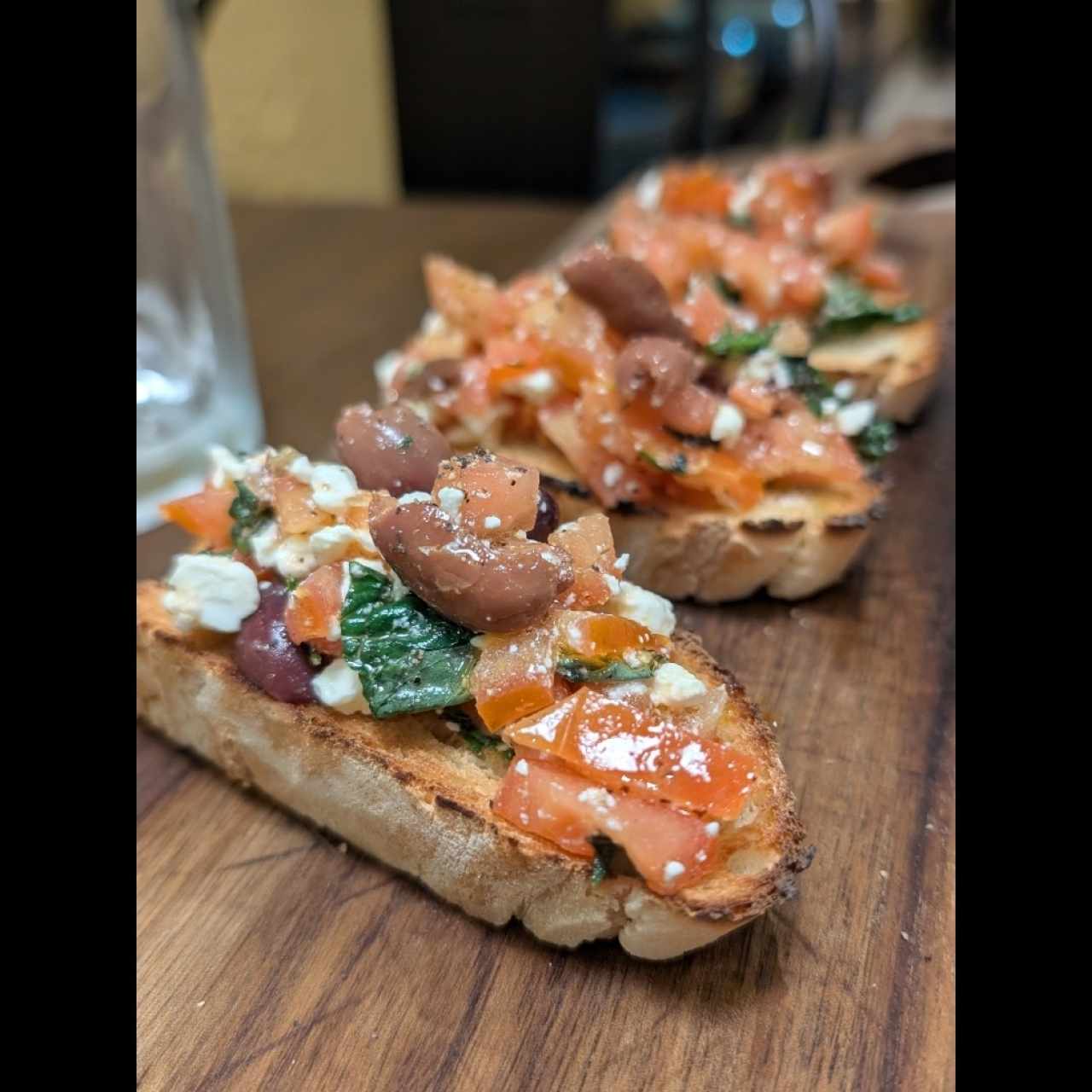 Bruschetta mediterránea
