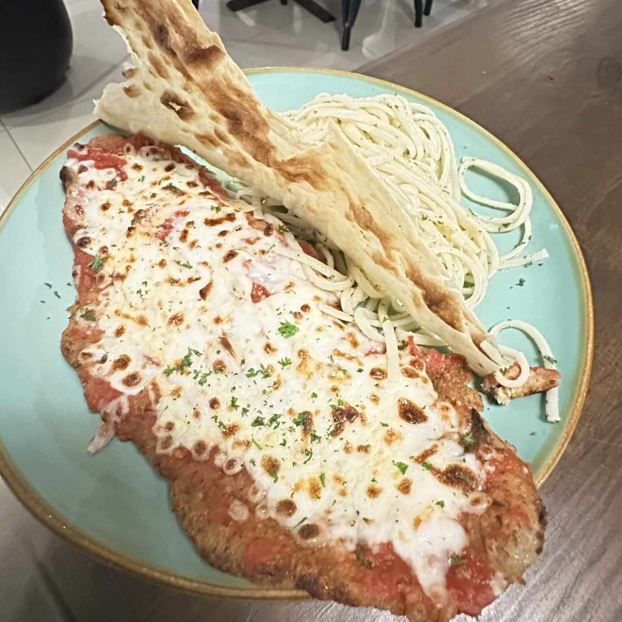 Milanesa a la Napolitana