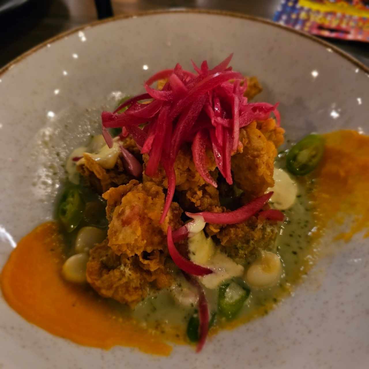 Platos Calientes - Ceviche frito