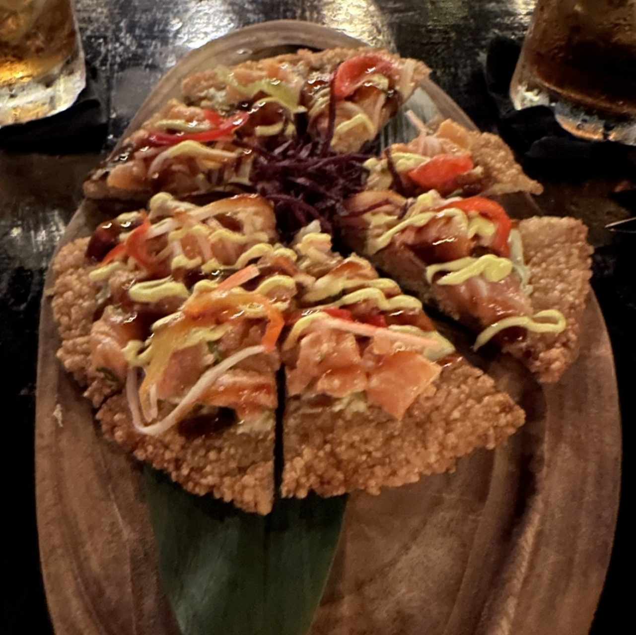 Sushi Pizza (Atún o Salmón)