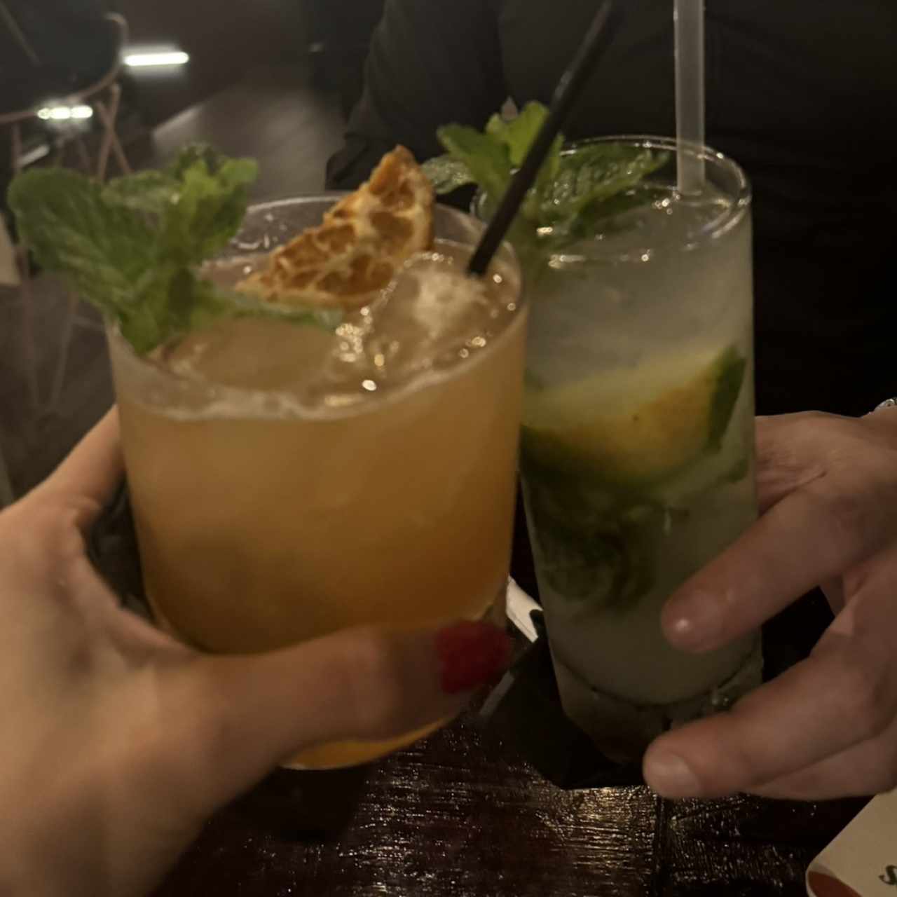 Margarita y mojito