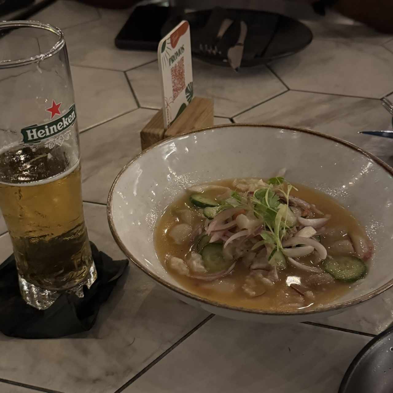 Ceviche de saus