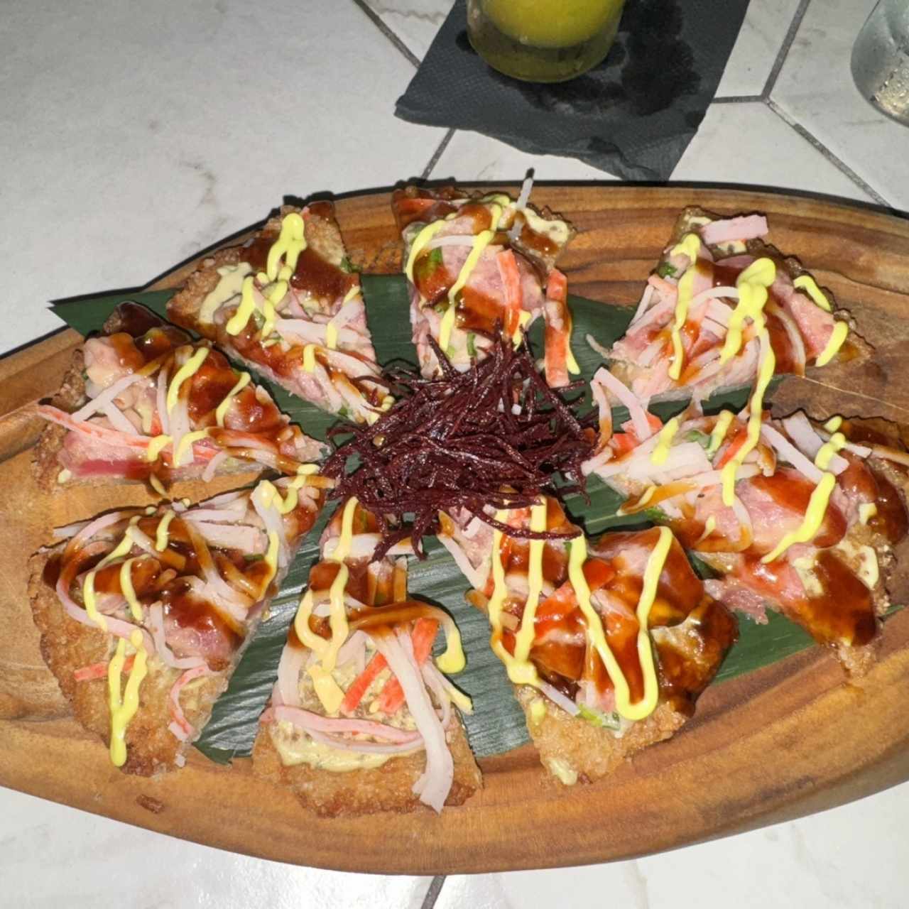 Sushi Pizza (Atún o Salmón)