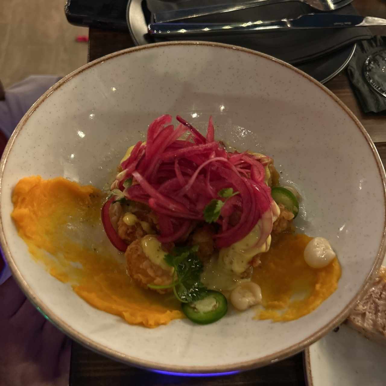 Platos Calientes - Ceviche frito