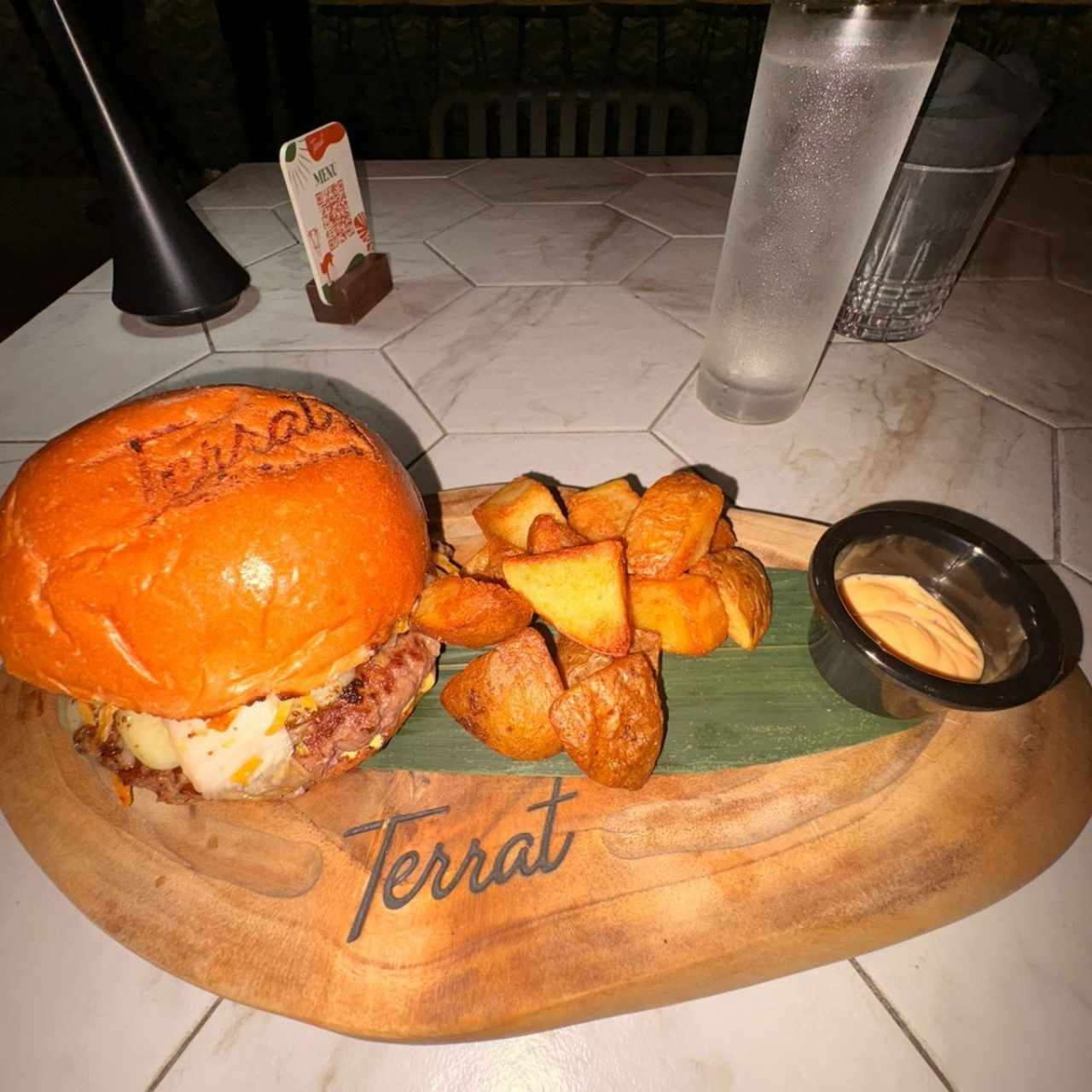 hamburguesa La Hedonista 