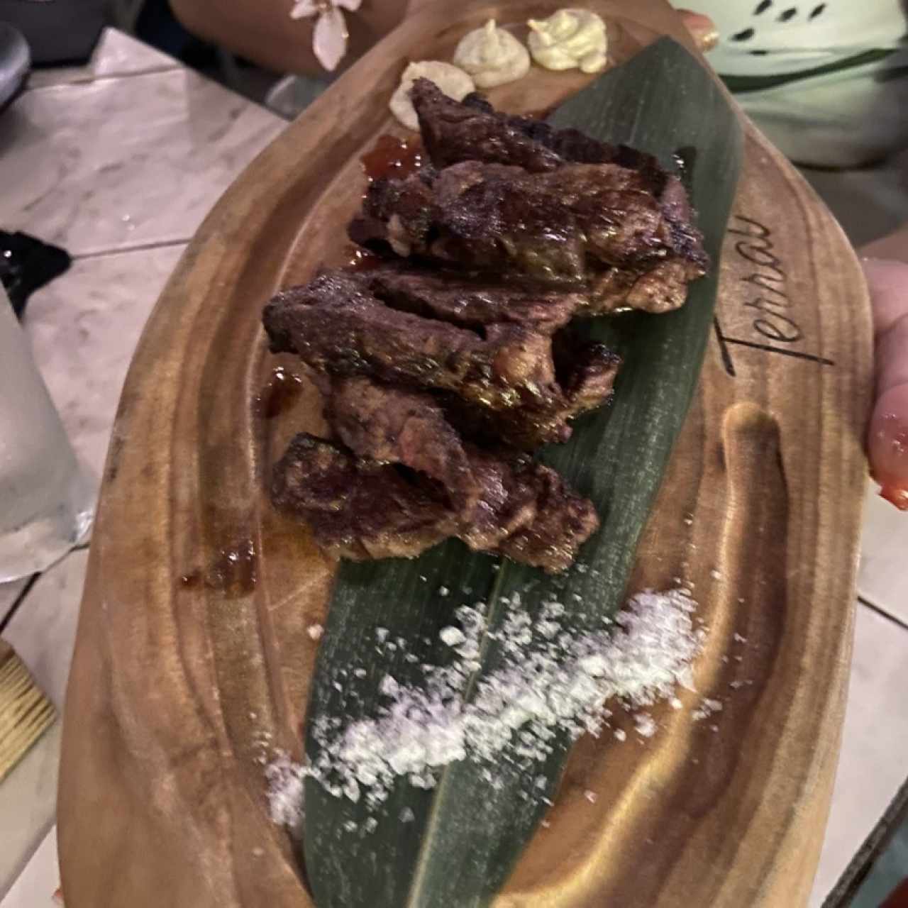 Entraña Black Garlic