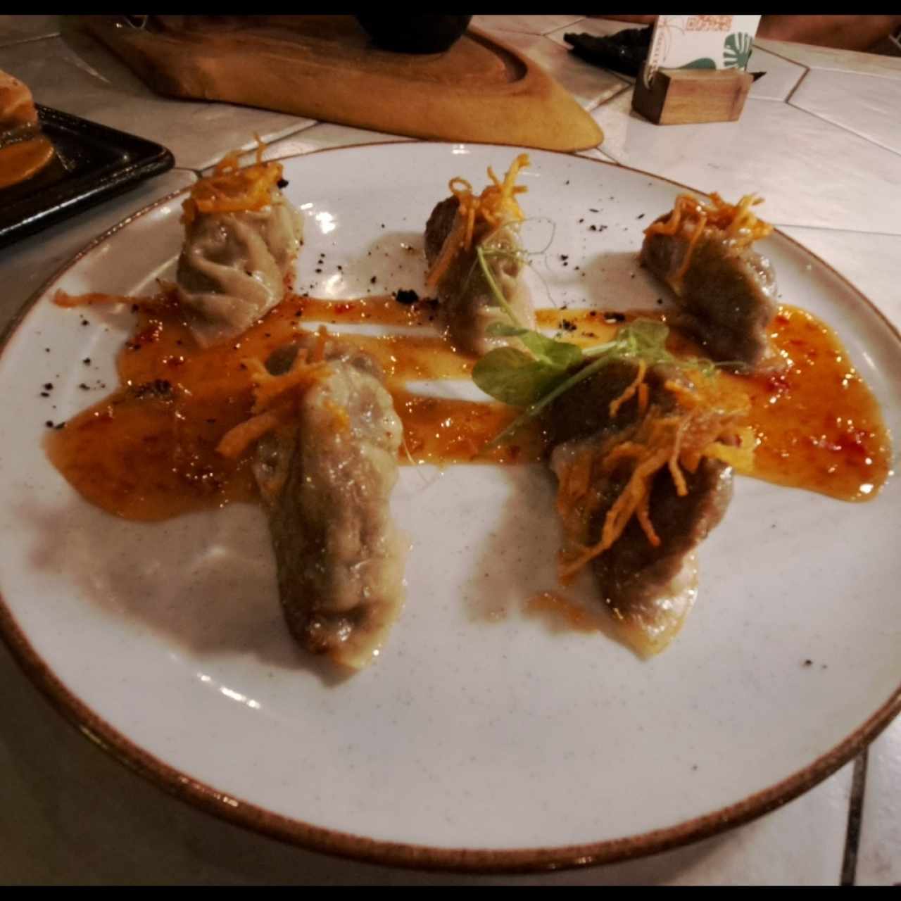 Platos Calientes - Tako Gyosas Truffle