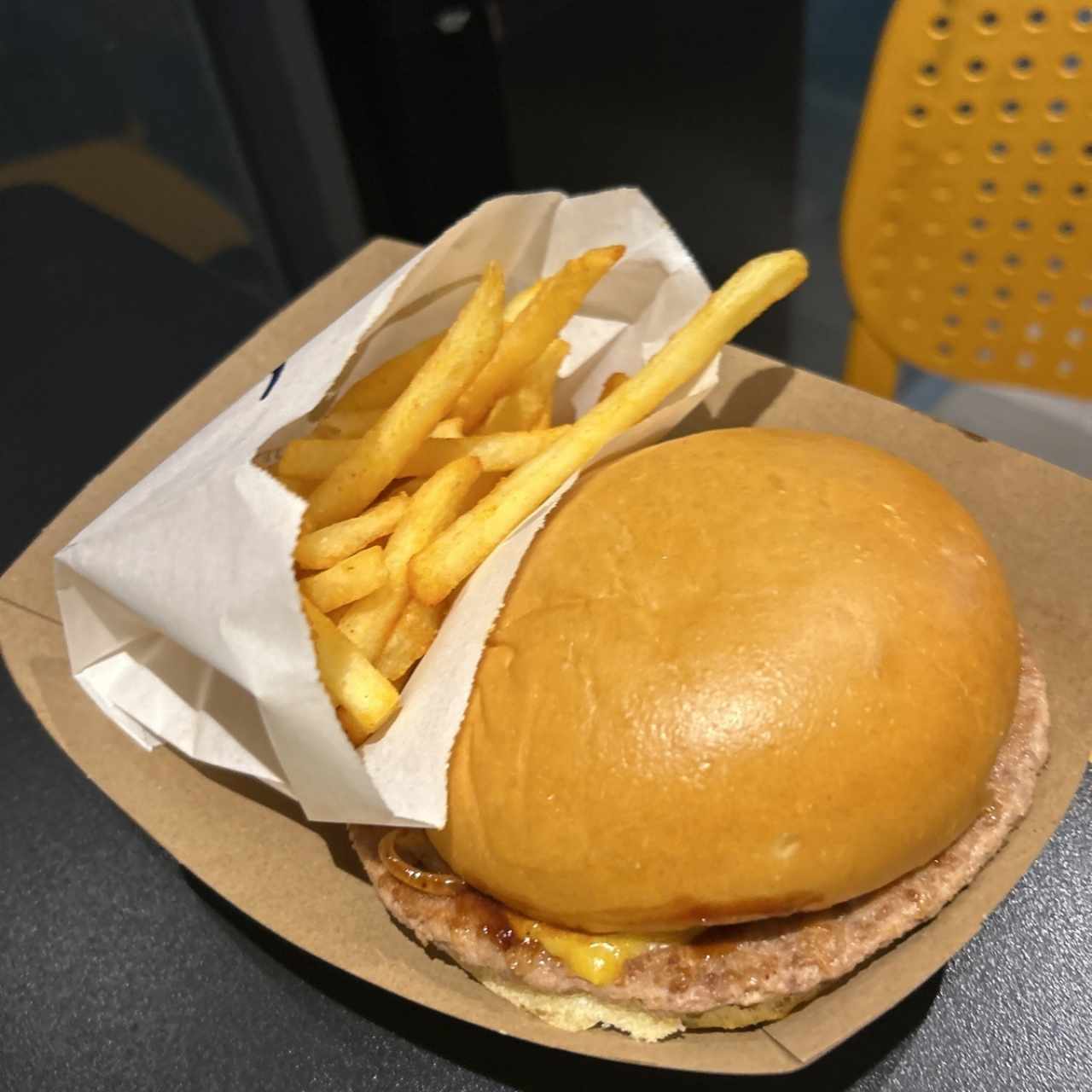 Caramel burguer