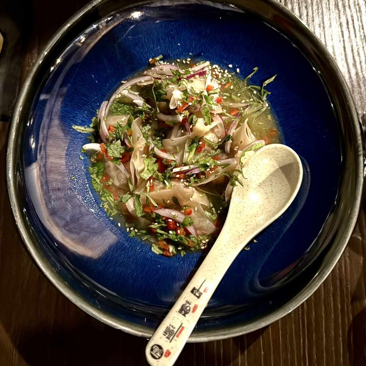 ENTRADAS - WONTON THAILANDÉS