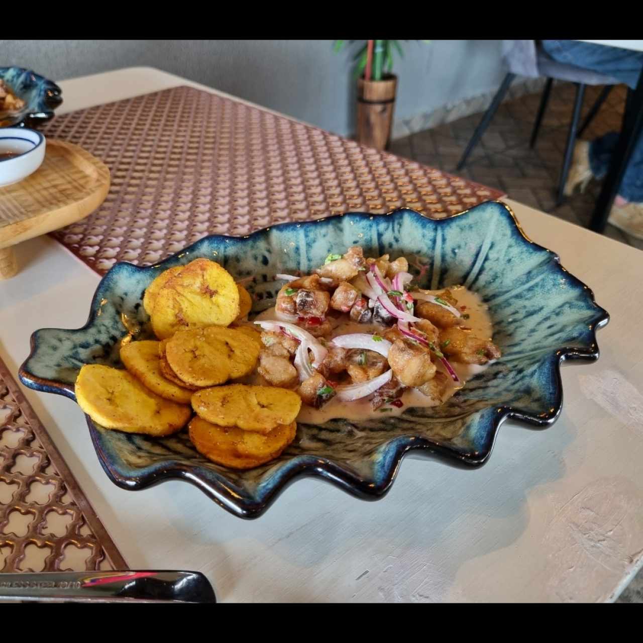 ENTRADAS - CEVICHE FRITO