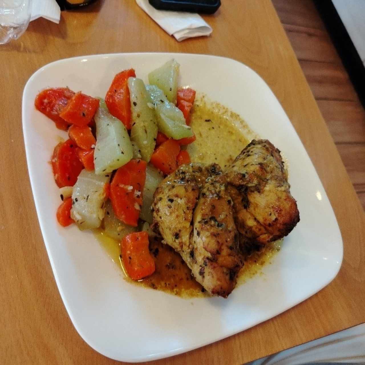 Pollo asado 