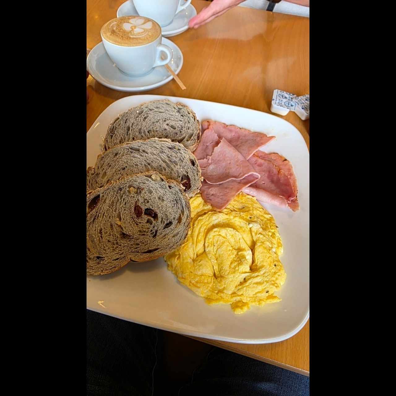 huevo con Jamón