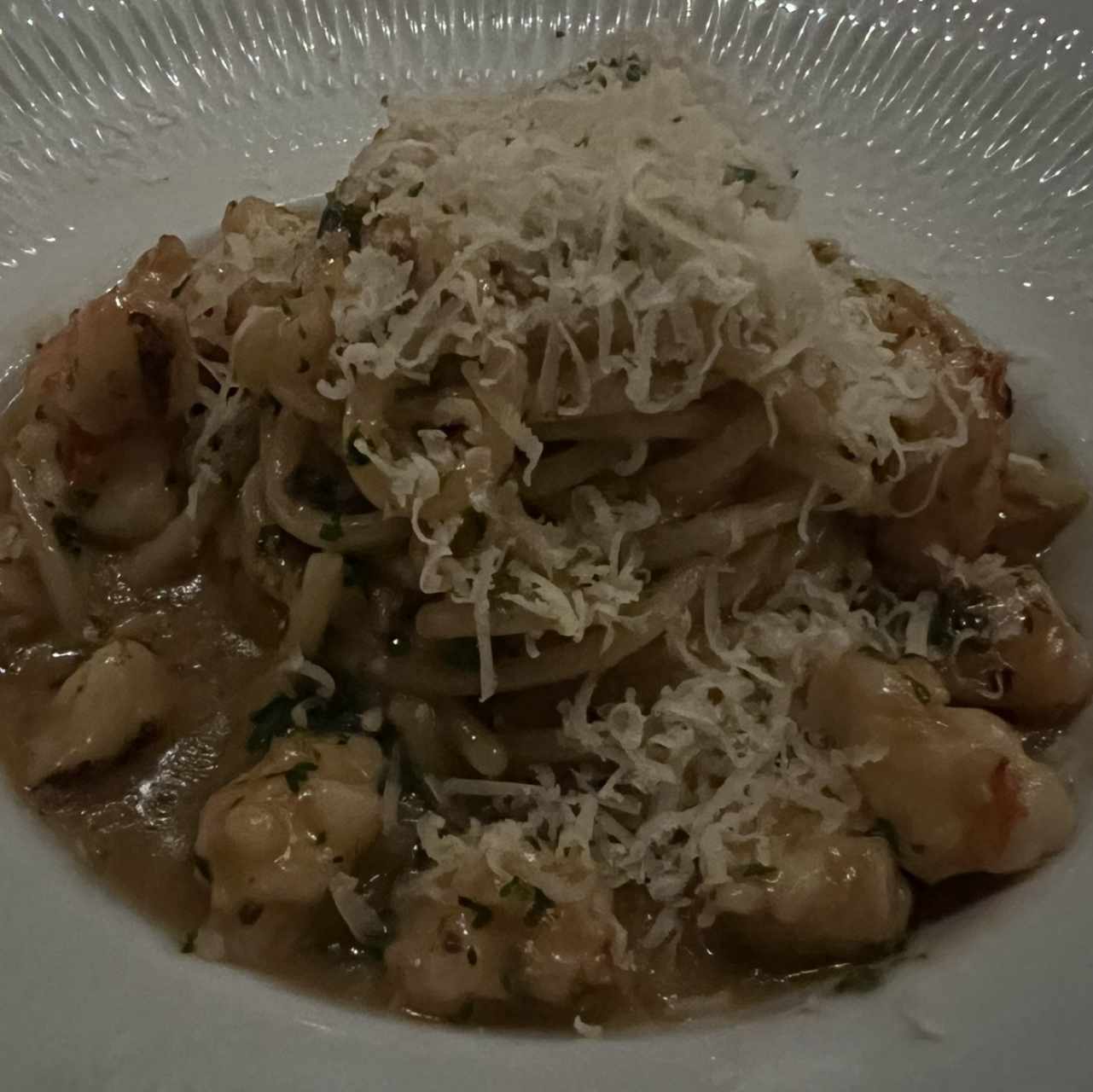 Spaghetti Al Gambero Truffato