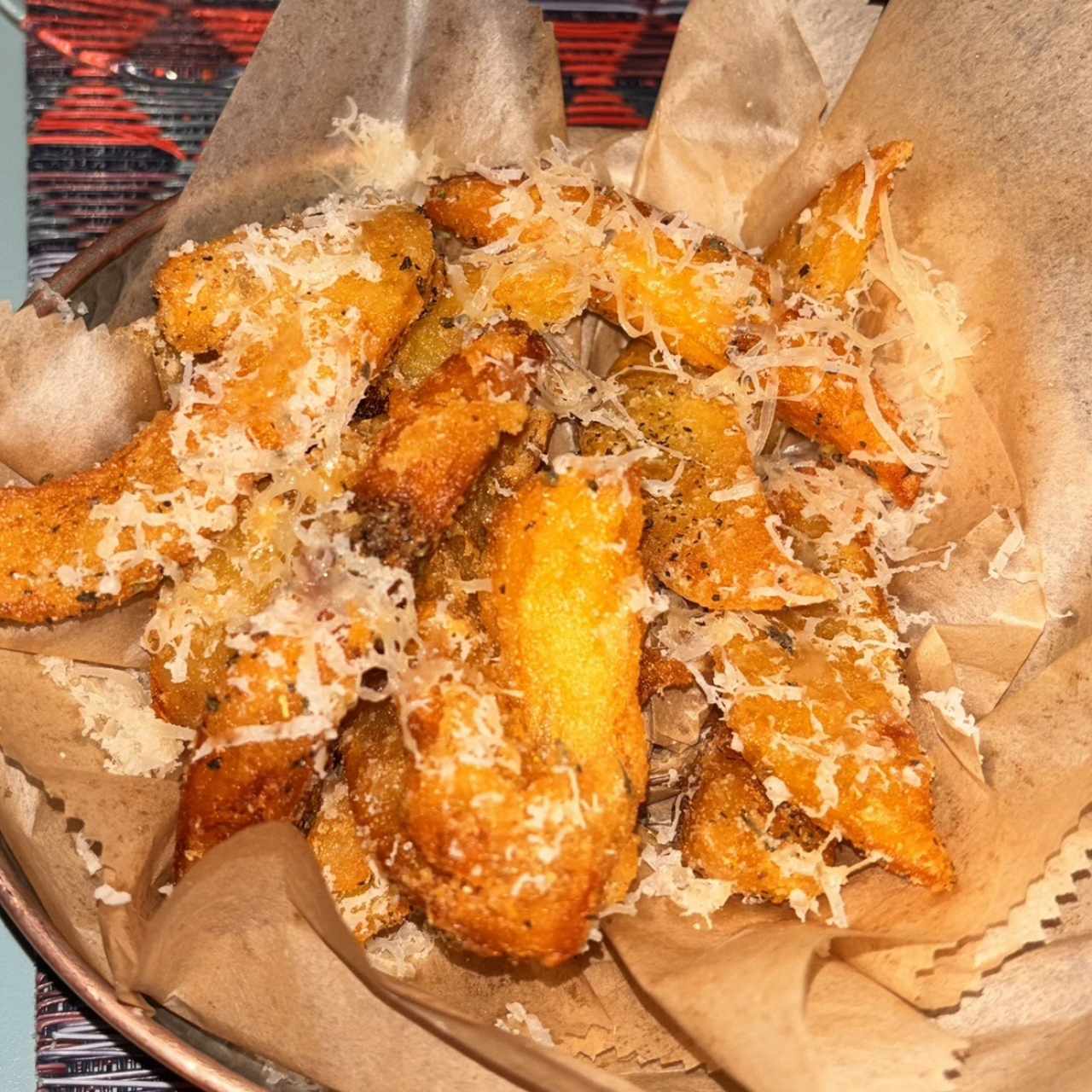 Papas Crocantes a la Toscana